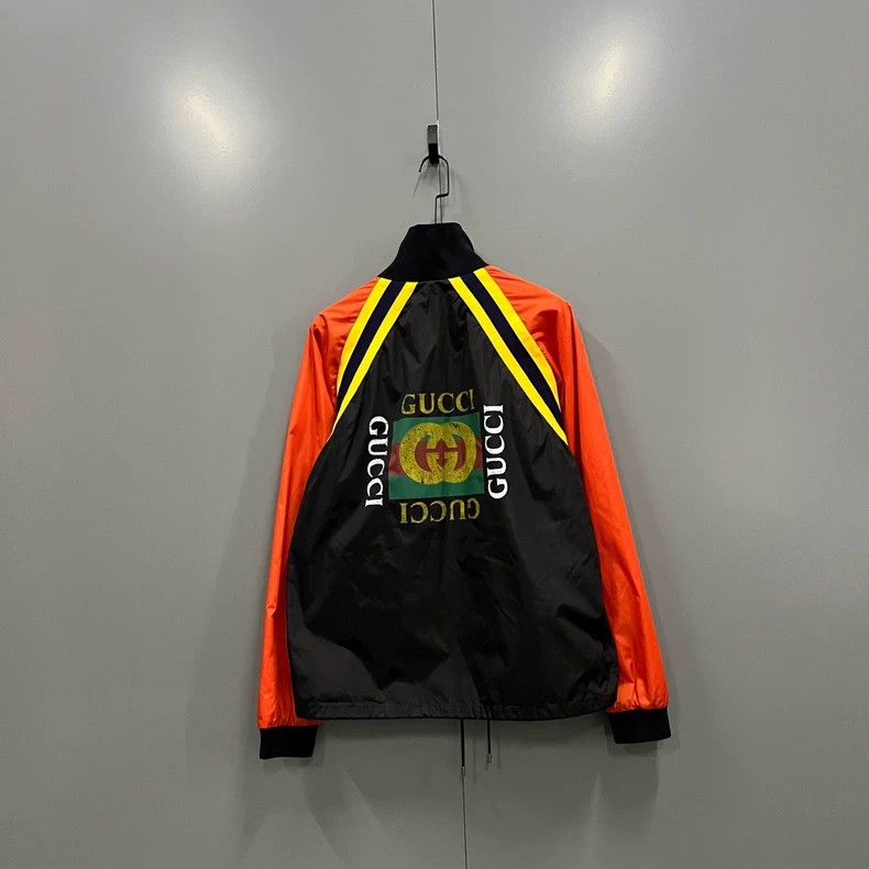 Gucci Gucci Double G printed school uniform with color blocking b Size US L / EU 52-54 / 3 - 2 Thumbnail