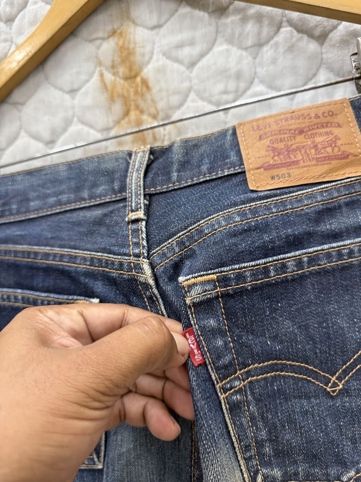 Levi's 🔥🔥🔥STEALS VTG LEVIS DISTRESSED DENIM Size 28" / US 6 / IT 42 - 11 Thumbnail