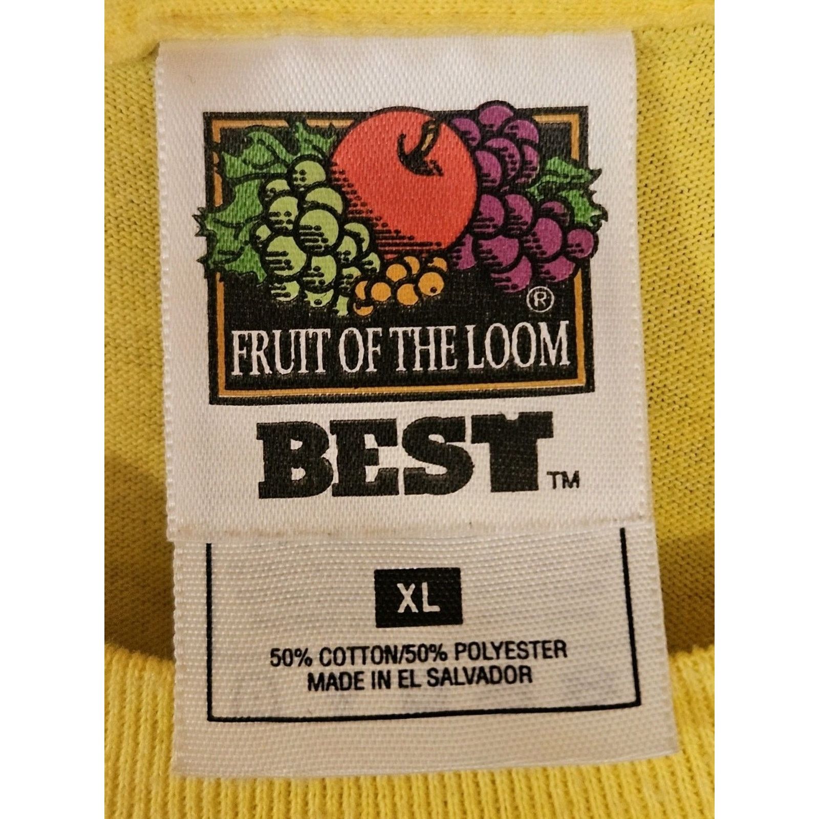 Fruit Of The Loom Ookla The Mok Filk Nerd Rock Tshirt XL Smell No Evil Vtg Yel Size US XL / EU 56 / 4 - 3 Thumbnail