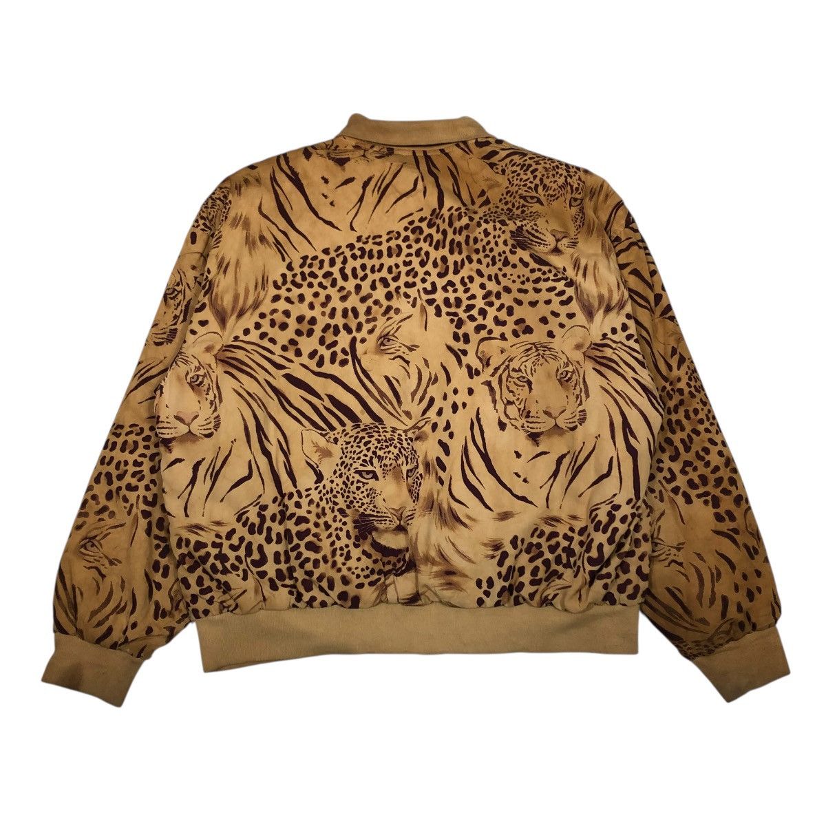 Hysteric Glamour 🔥VINTAGE BOMBER JACKET BEPPE SPADACINI SPORTS TIGER STYLE Size US M / EU 48-50 / 2 - 2 Thumbnail