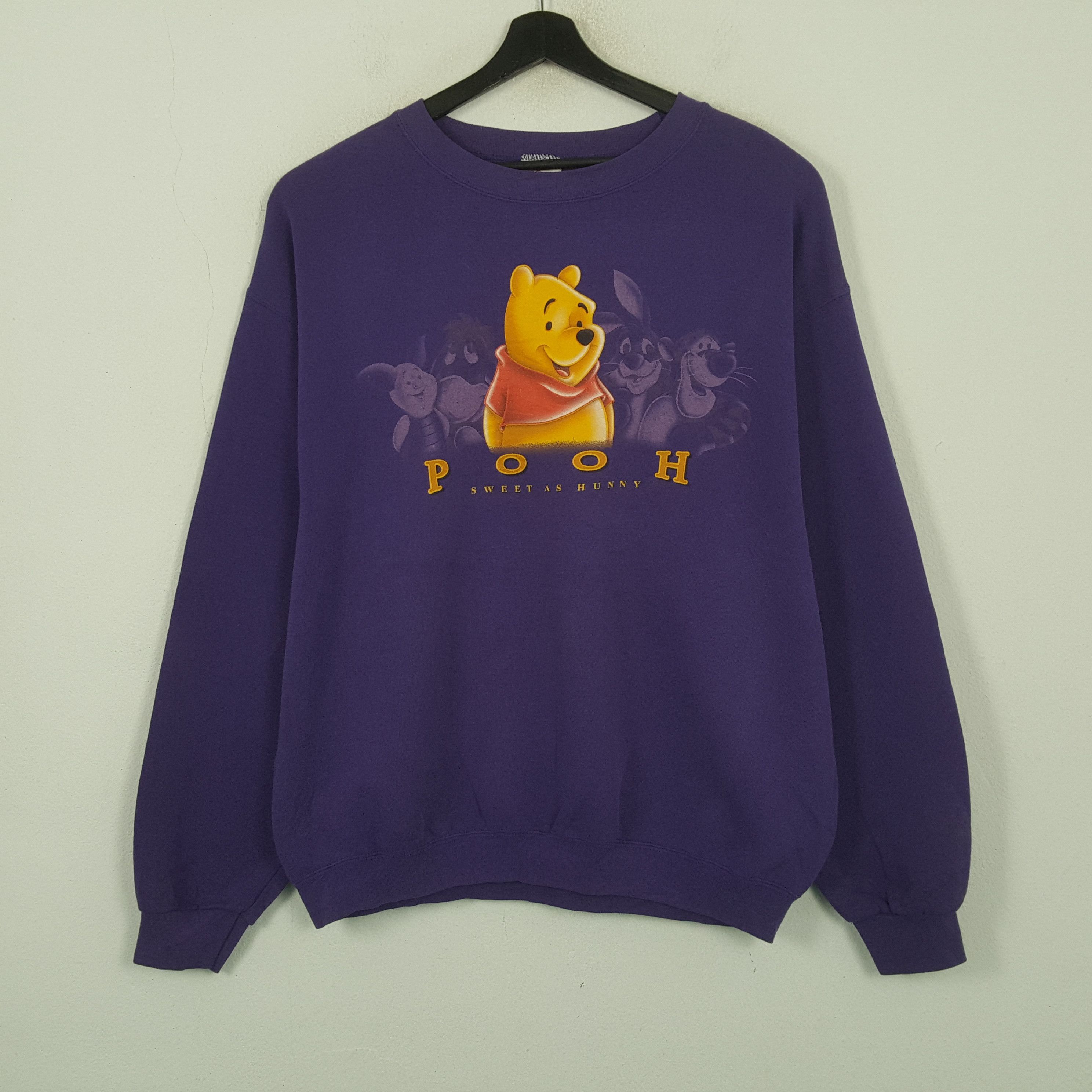 Disney Winnie The Pooh Vintage Sweatshirt RR7 Size US XL / EU 56 / 4 - 1 Thumbnail