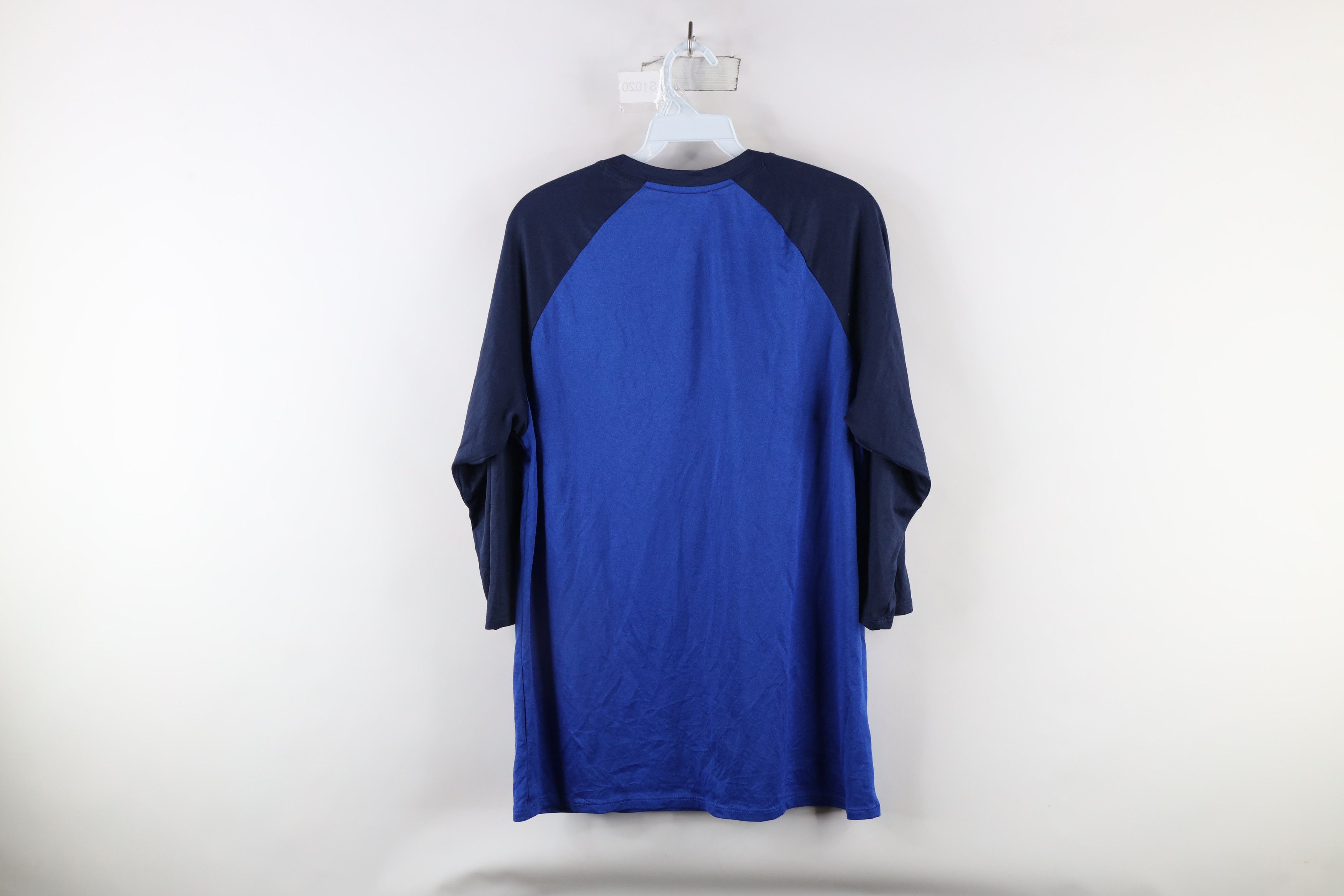 Nike × Vintage Nike Baseball Ken Griffey Jr 3/4 Sleeve Raglan T-Shirt Blue Size US M / EU 48-50 / 2 - 9 Thumbnail