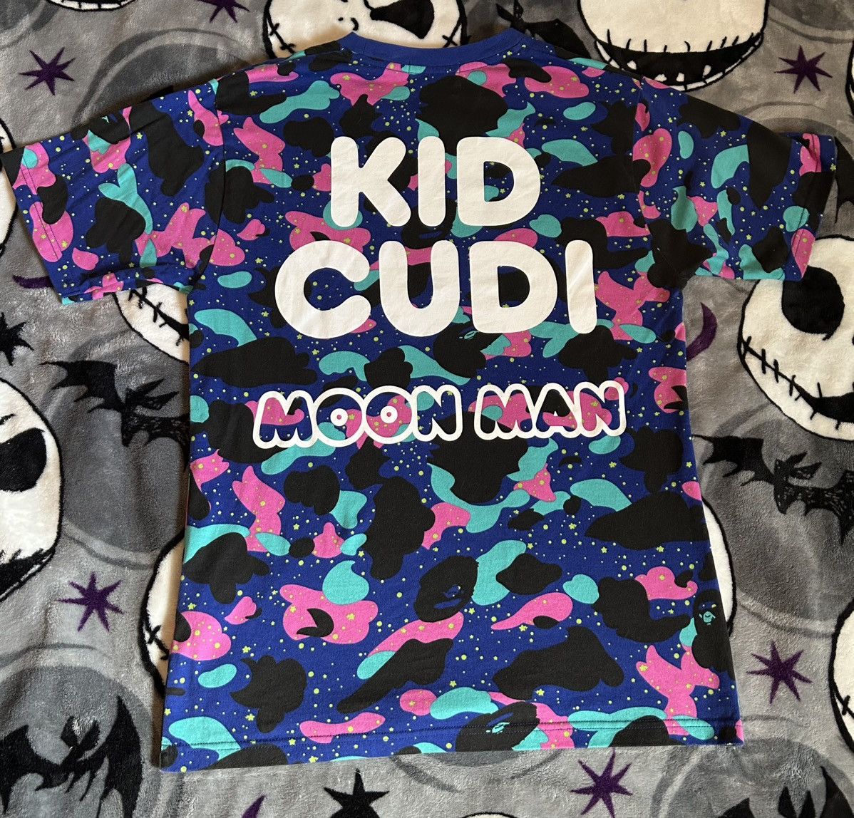 Bape Bape x Kid Cudi Moon Man Camo Tee Size US M / EU 48-50 / 2 - 2 Thumbnail