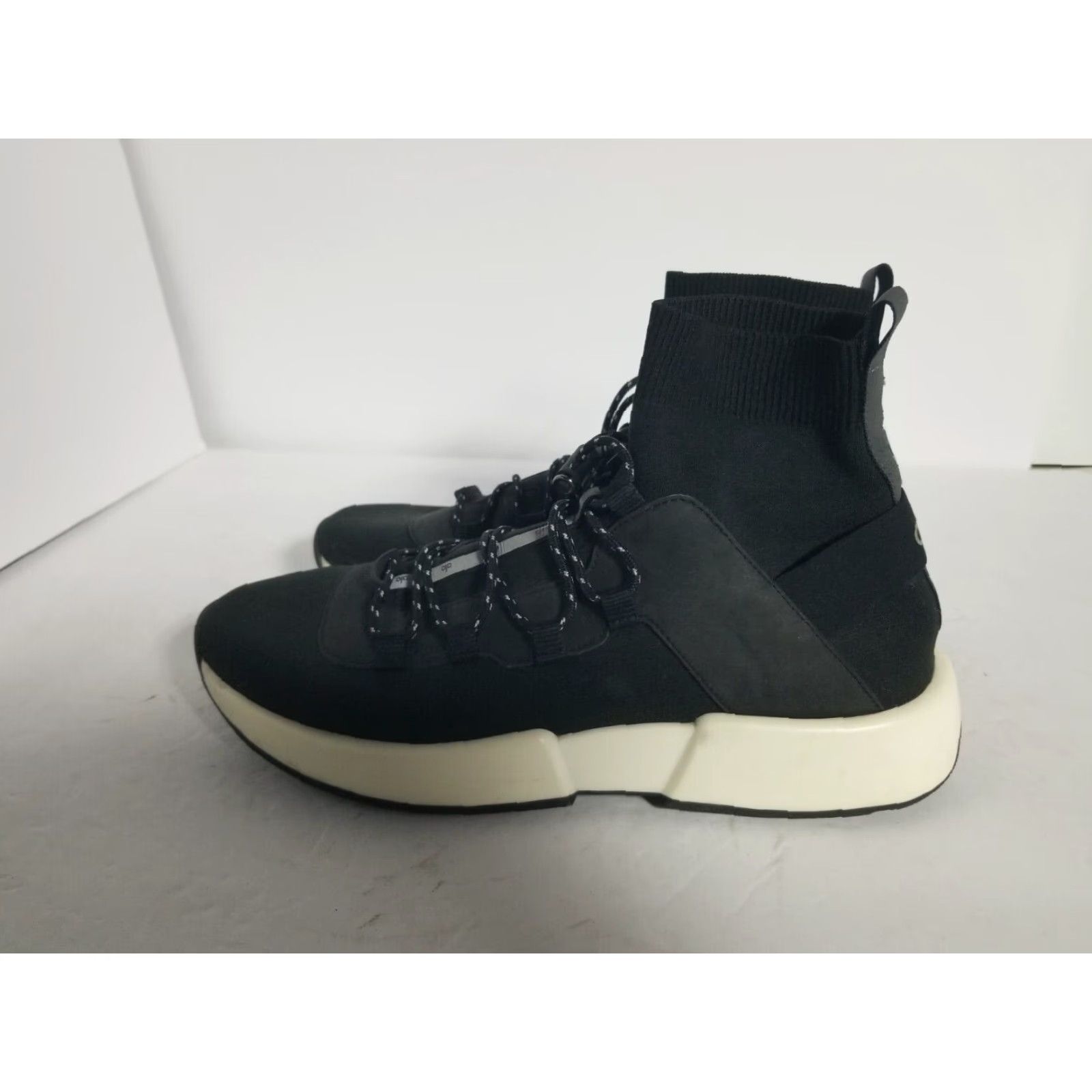Alo Yoga ALO YOGA Velocity Wanderer Sneaker Shoes Black White High Top Size 10 Women's Athletic Shoe Size L / US 10 / IT 46 - 5 Thumbnail