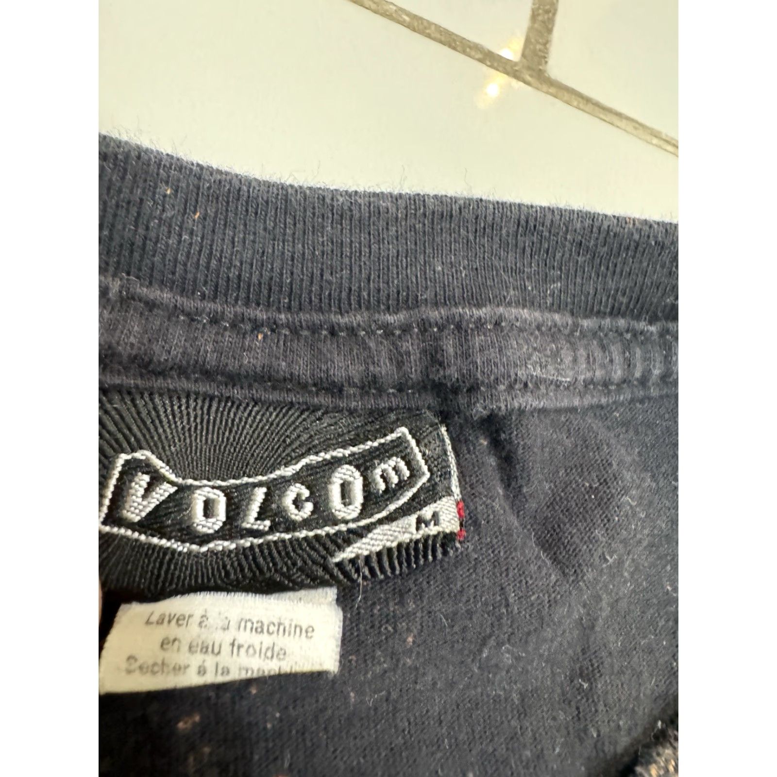 Volcom VINTAGE Volcom T-Shirt Grunge Black M Men Medium Emo Y2K Skater Cyber Goth 90s Grunge T-Shirt Mens Size US M / EU 48-50 / 2 - 5 Thumbnail