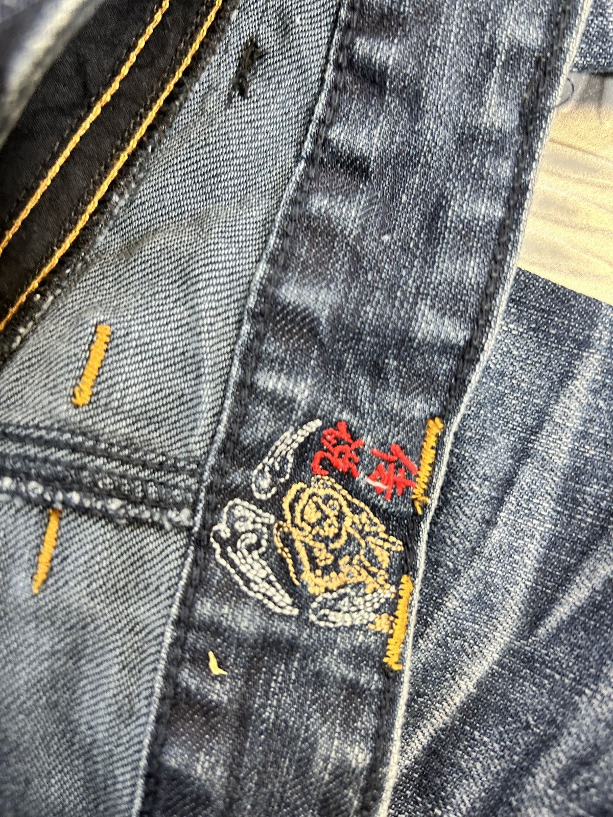 Japanese Brand × Vintage Vintage y2k Denma Fable Jeans Japanese jeans 90s Size US 38 / EU 54 - 4 Thumbnail