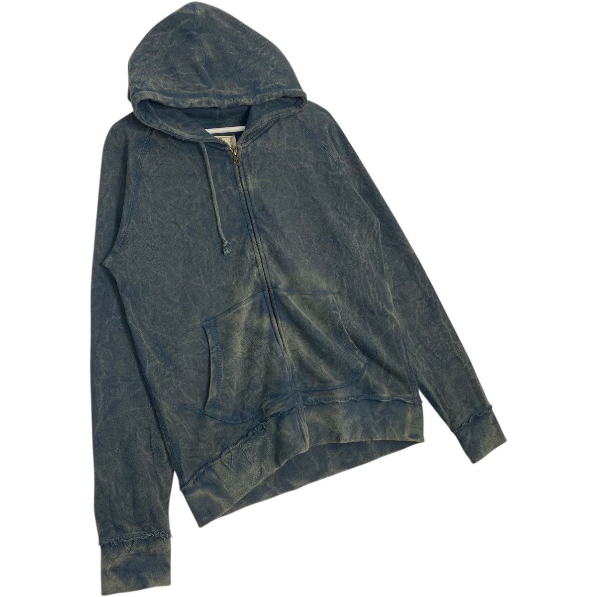 Vintage Vintage GRN Japanese Brand Wash Dye Full Zip Hoodie Blue Size US M / EU 48-50 / 2 - 3 Thumbnail