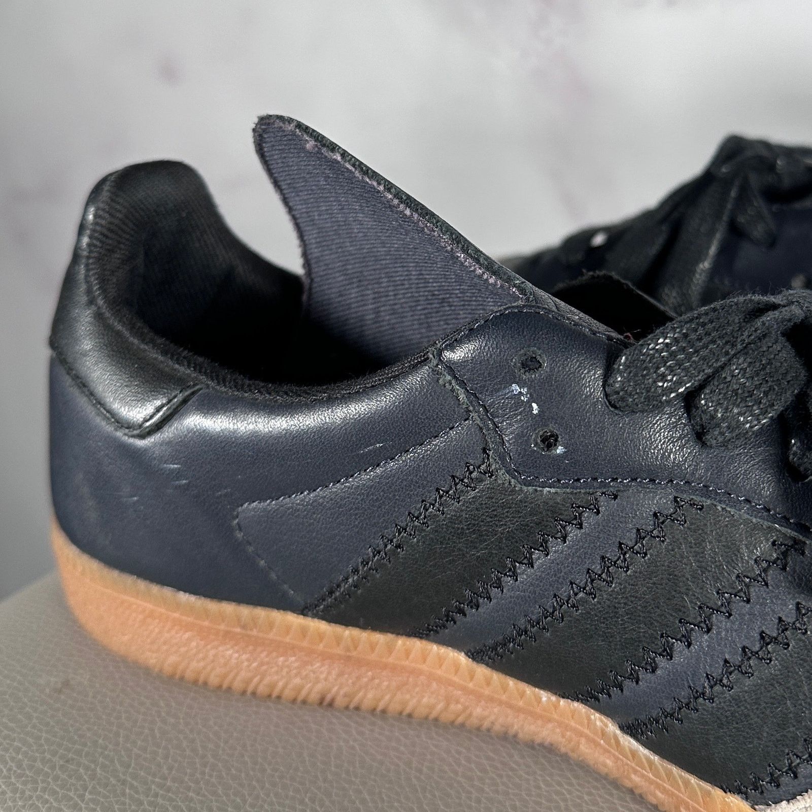 Adidas × Pharrell Sample Humanrace Navy Samba Size US 7.5 / IT 37.5 - 8 Thumbnail