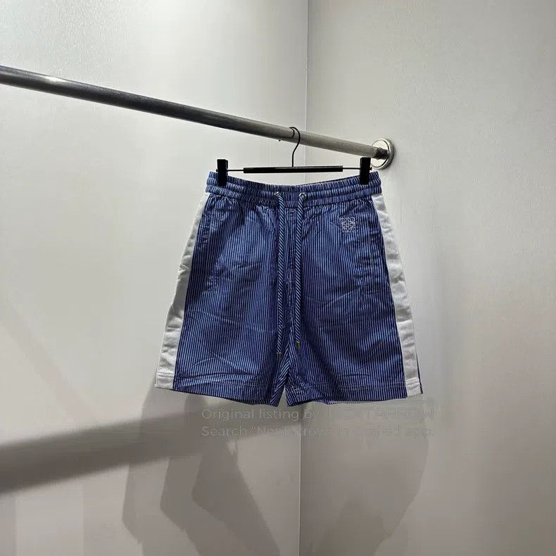 Loewe Loewe size XS Striped logo drawstring shorts Size 24" / US 00 / IT 34 - 1 Thumbnail