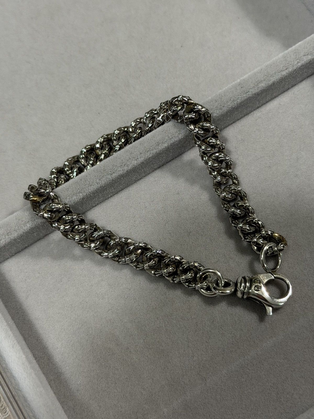 Chrome Hearts Chrome Hearts Extra Fancy Mini Lobster Clasp Bracelet Size ONE SIZE - 2 Thumbnail