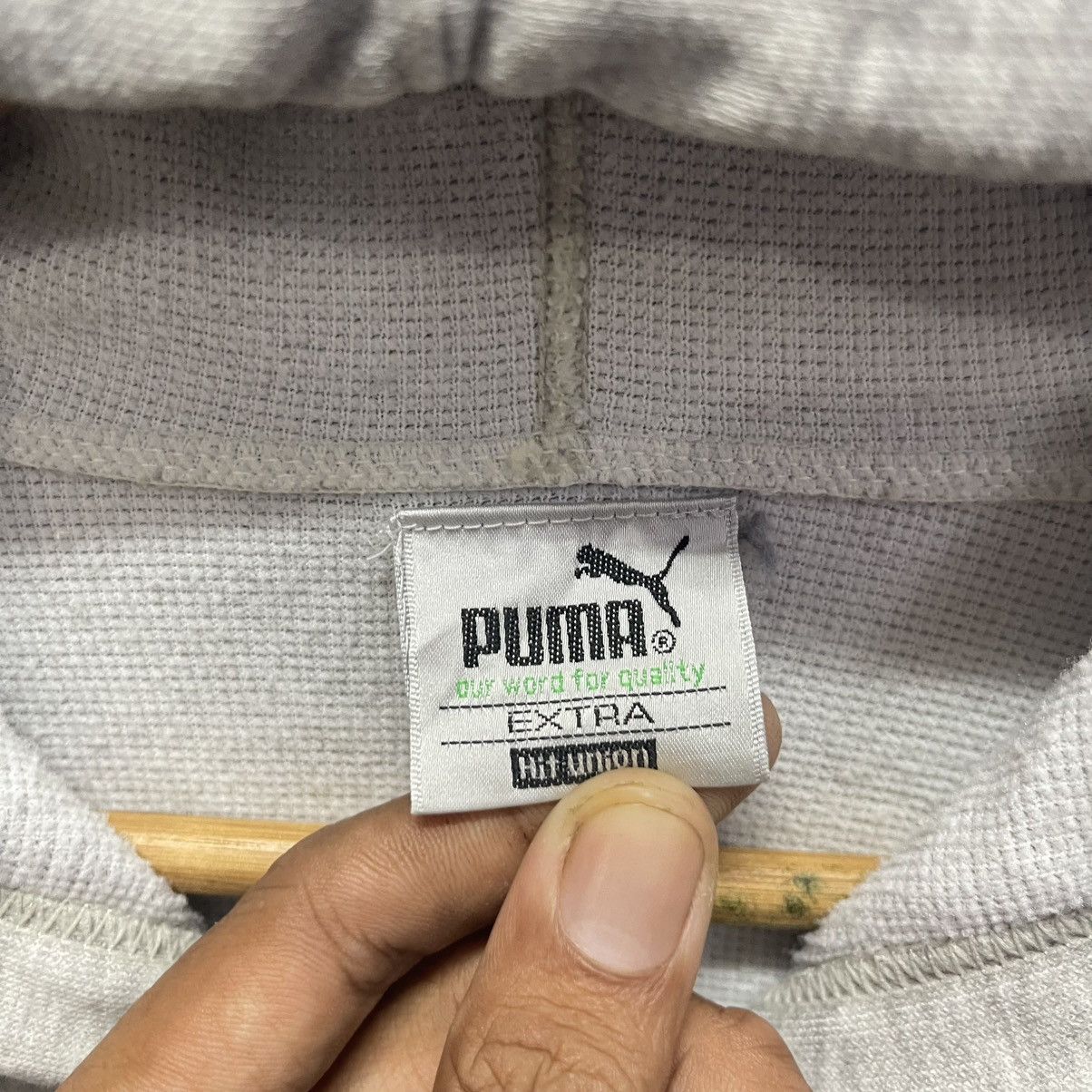 Puma 90s Puma Japan Half Zip Hoodie Sweatshirt Size US M / EU 48-50 / 2 - 8 Thumbnail
