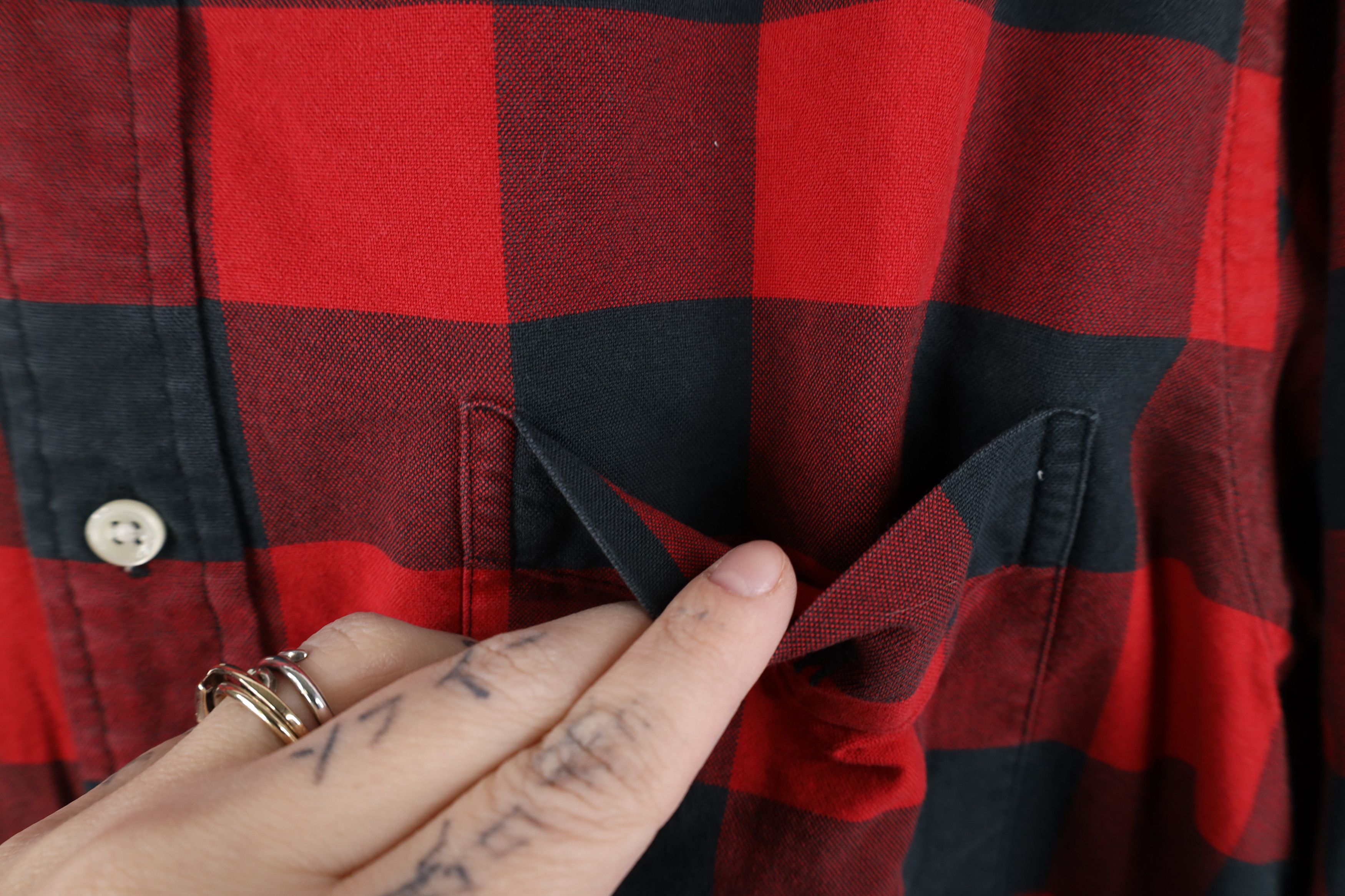 Ralph Lauren Vintage Ralph Lauren Fit Collared Button Down Shirt Red Size US S / EU 44-46 / 1 - 5 Thumbnail