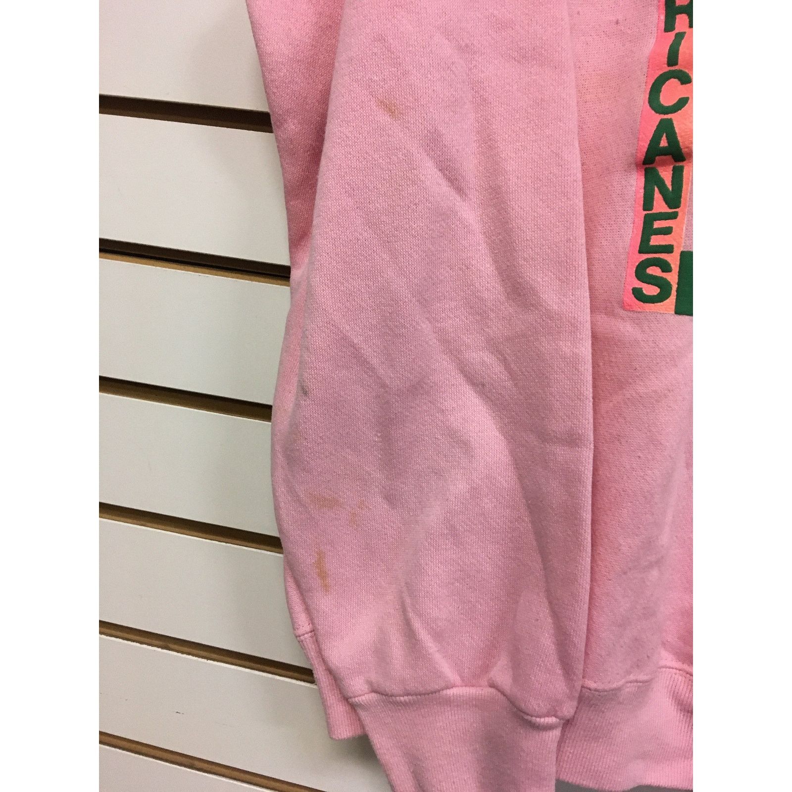 Fruit Of The Loom Vintage Miami Hurricanes Sweatshirt size Large 1990s 80s Size US L / EU 52-54 / 3 - 4 Thumbnail