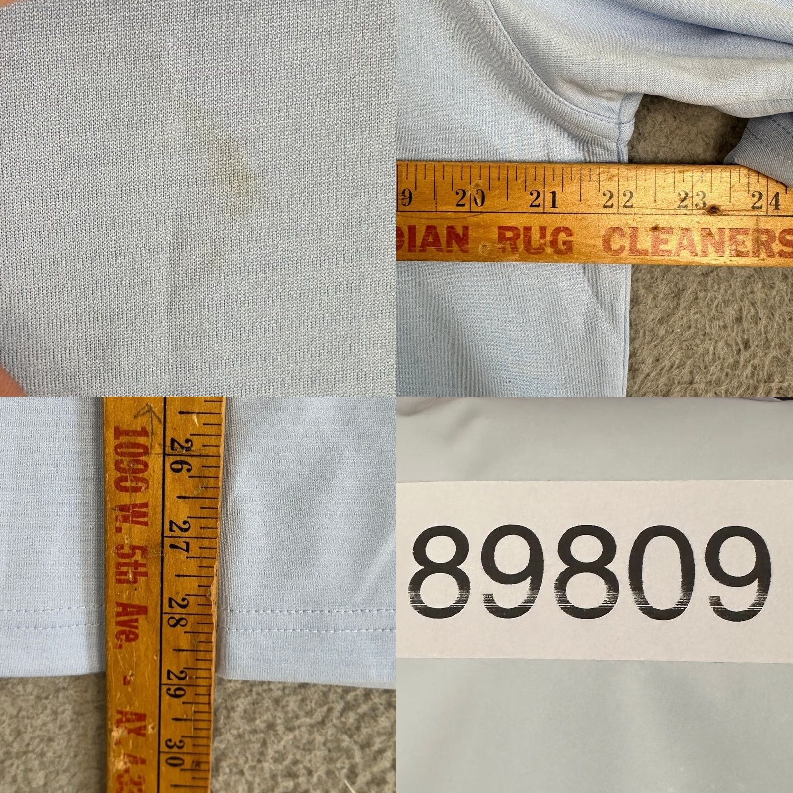 Vintage Greg Norman Polo Shirt Mens Medium Light Blue PlayDry Golf Performance Rugby Size US M / EU 48-50 / 2 - 8 Thumbnail