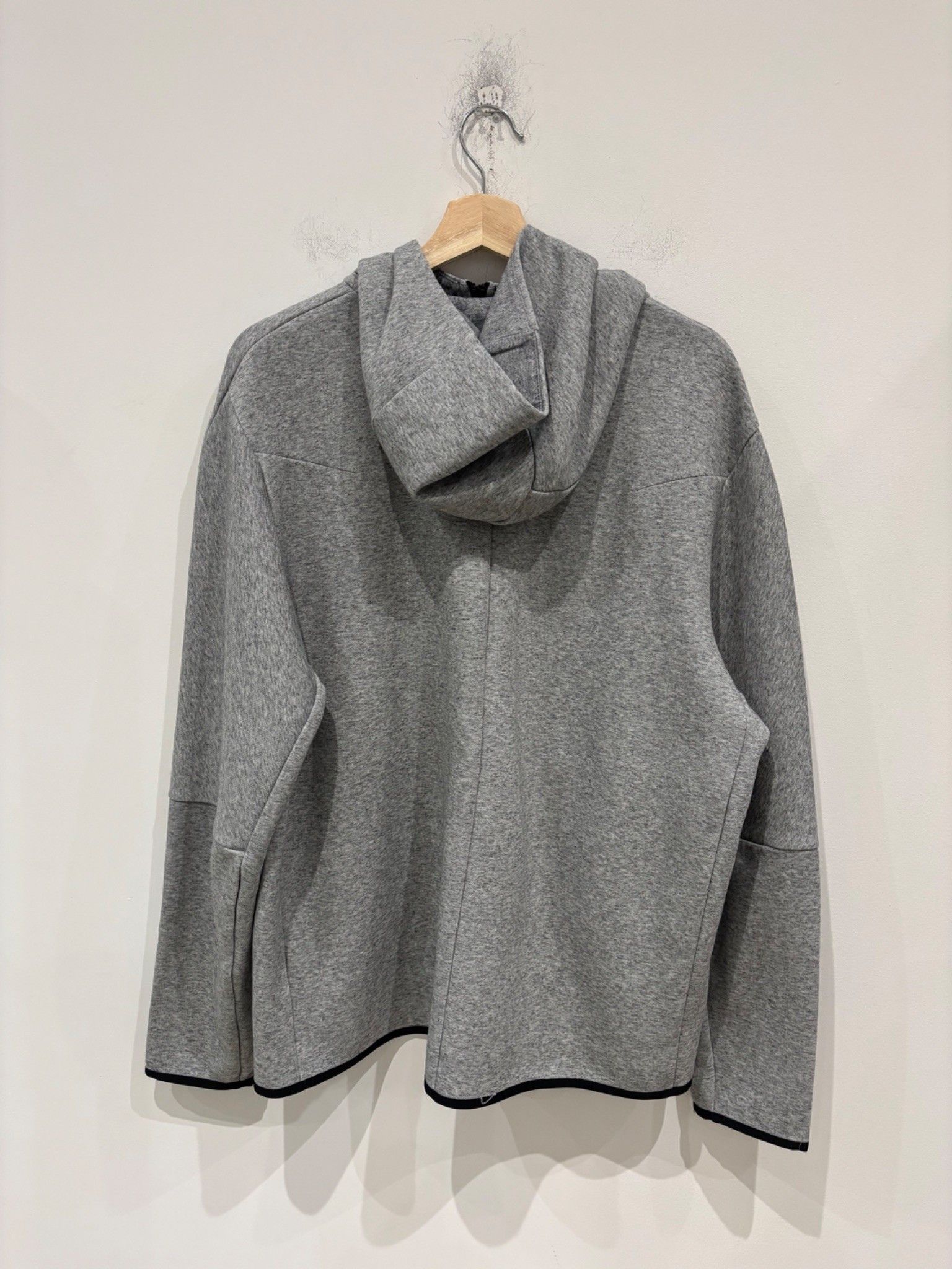 Nike Nike Sportswear Tech Fleece Full Zip Hoodie Grey Size US XL / EU 56 / 4 - 4 Thumbnail