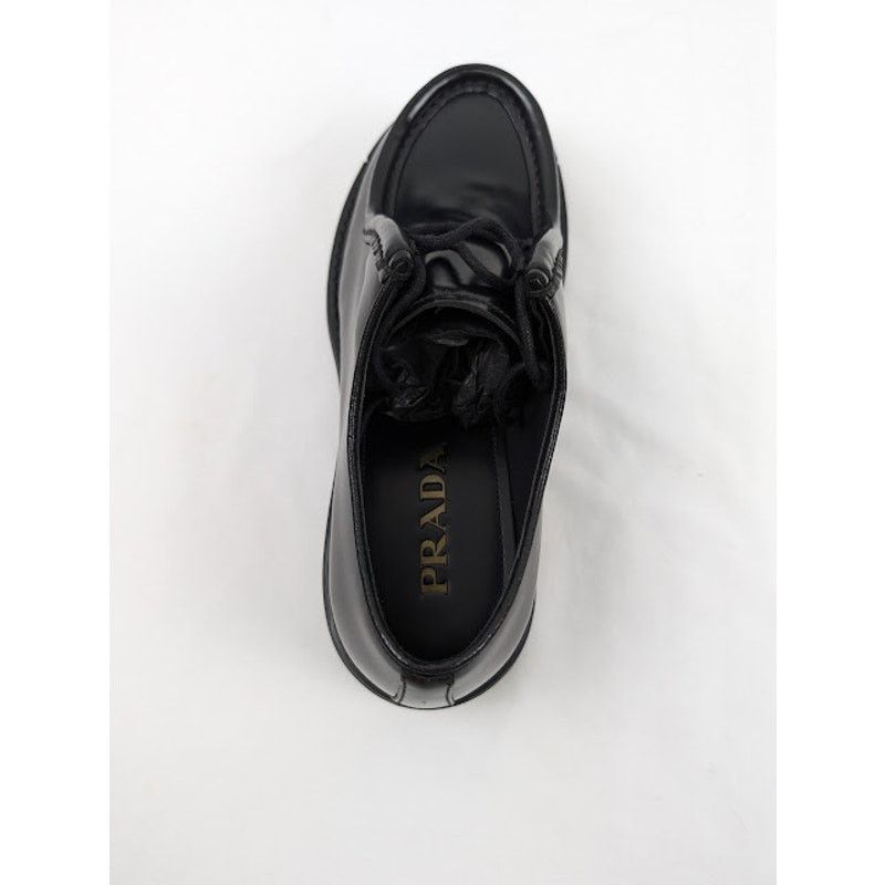 Prada o1rshd1 Q:2 / Calzature Uomo Shoes in Nero Size US 8 / EU 41 - 6 Thumbnail