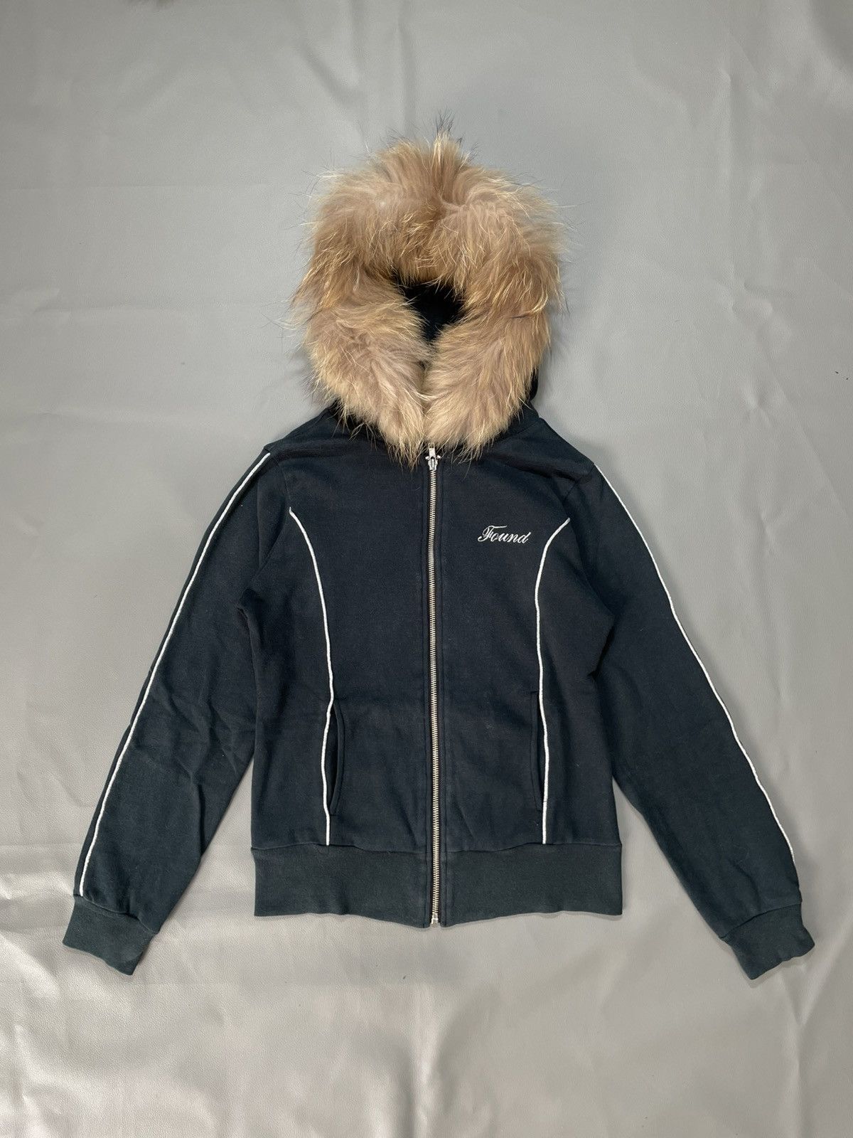 If Six Was Nine Y2k JKG Zip Fur Hoodie Ifsix Lgb gothic style Size M / US 6-8 / IT 42-44 - 1 Thumbnail