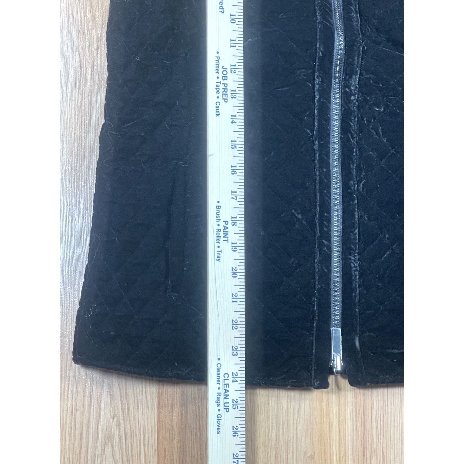 Vintage Chico's Womens Quilted Vest Full Zip Black Tufted Lined Sleeveless Size 0 Size XS / US 0-2 / IT 36-38 - 6 Thumbnail