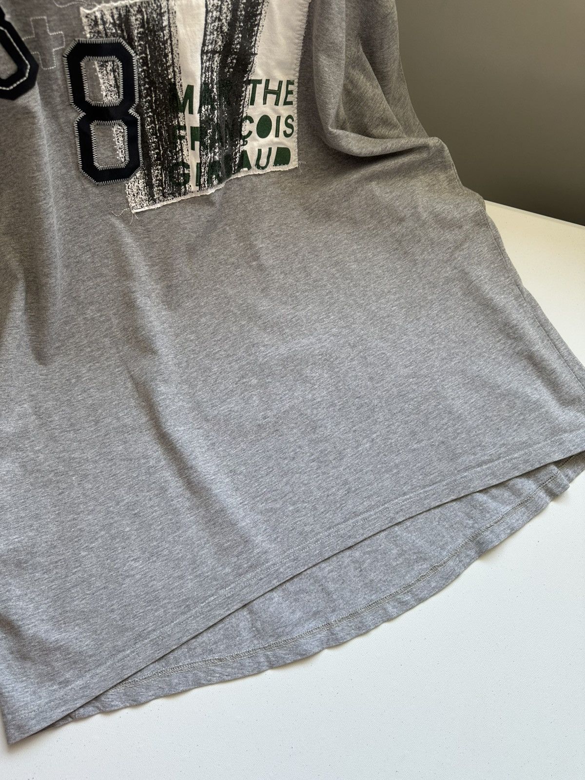 Marithe + Francois Girbaud Vintage Y2k Marithe Francois Girbaud Patchwork Logo Tee Size US XXL / EU 58 / 5 - 5 Thumbnail