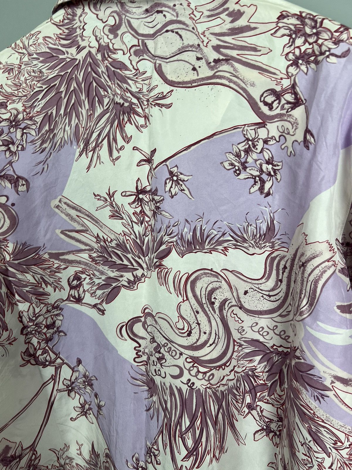 Quiksilver Quicksilver Hawaiian silk shirt button up floral print Rare Size US L / EU 52-54 / 3 - 10 Thumbnail