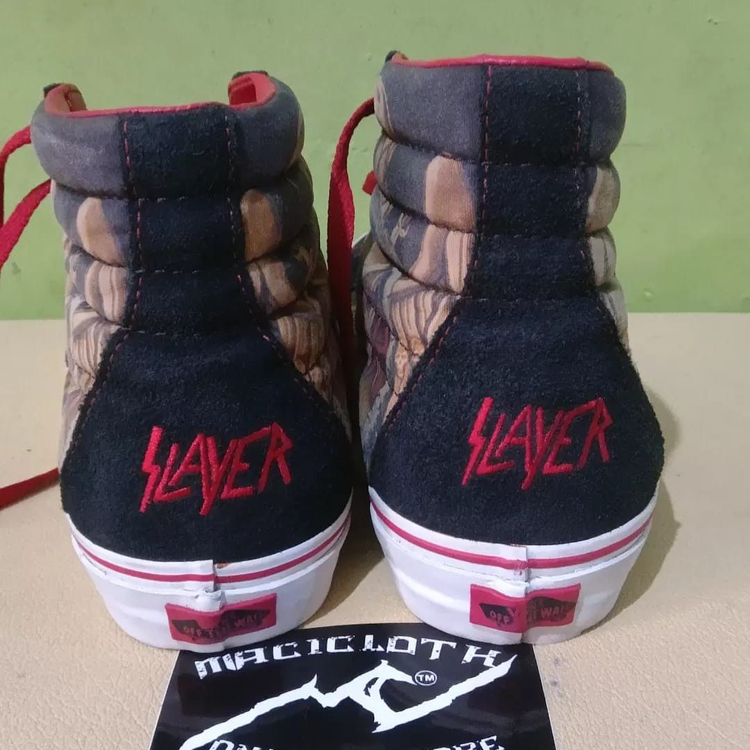 Slayer × Vans Vans Sk8 Hi X Slayer Reign Blood RARE Size US 11 / EU 44 - 5 Thumbnail