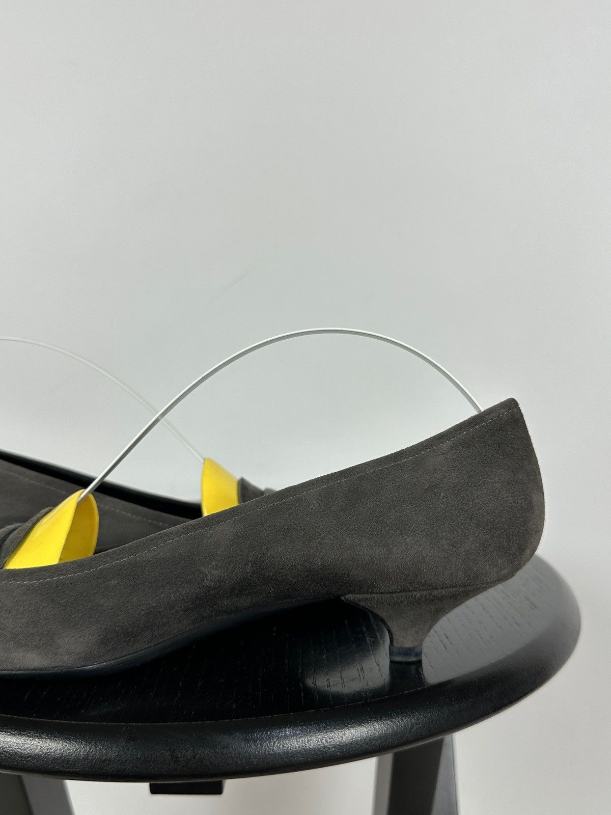 Prada Prada Gray Suede Loafers Moccasins Slip-On Shoes Size US 6.5 / IT 36.5 - 20 Thumbnail