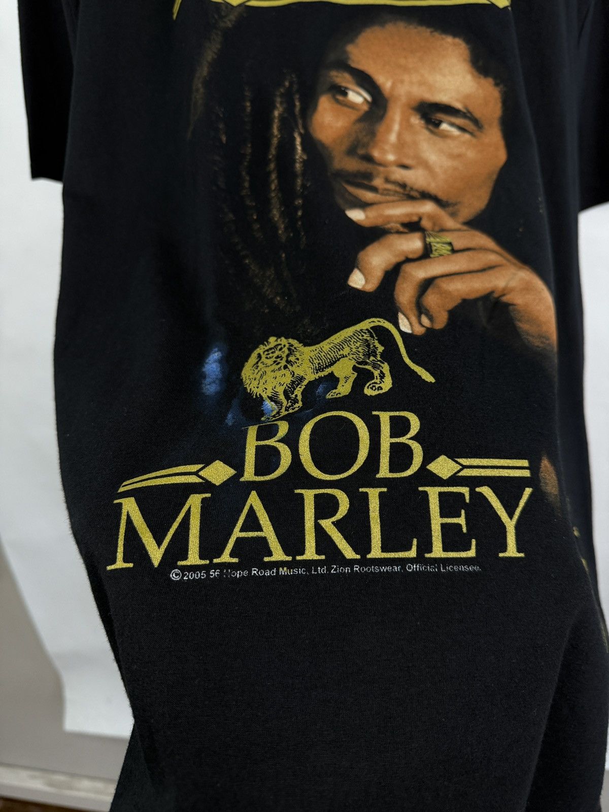 Bob Marley 🇯🇲 Vintage 2005 Bob Marley Legend Rastafari Haile Selassie Size US XL / EU 56 / 4 - 5 Thumbnail
