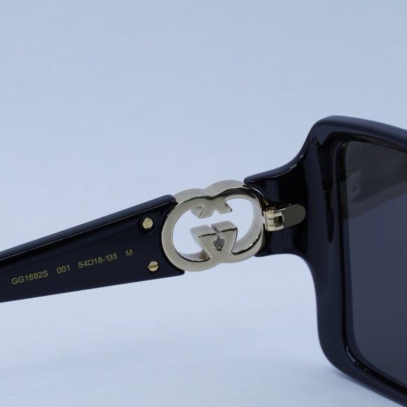 Gucci Gucci GG1692S 001 Sunglasses Black Frame Lowest Price! Size ONE SIZE - 9 Thumbnail