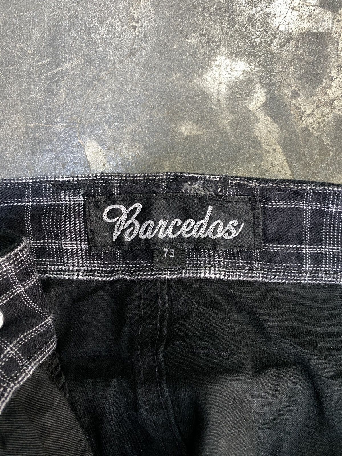 Japanese Brand Barcedos double waist cargo long pants jeans Size US 27 - 10 Thumbnail