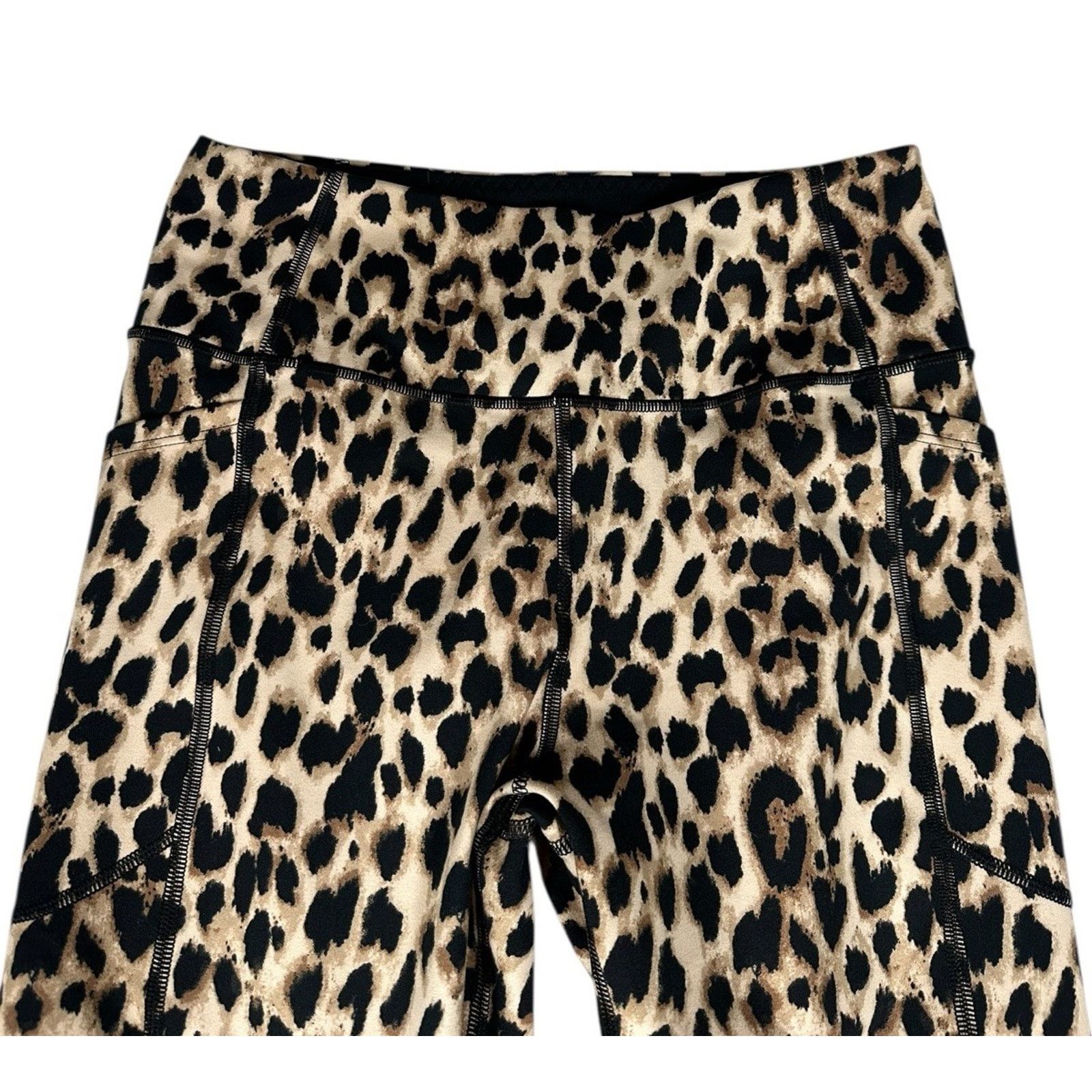 Victoria's Secret Victorias Secret Athletic Leggings Leopard Animal Print 10 Size 32" / US 10 / IT 46 - 3 Thumbnail