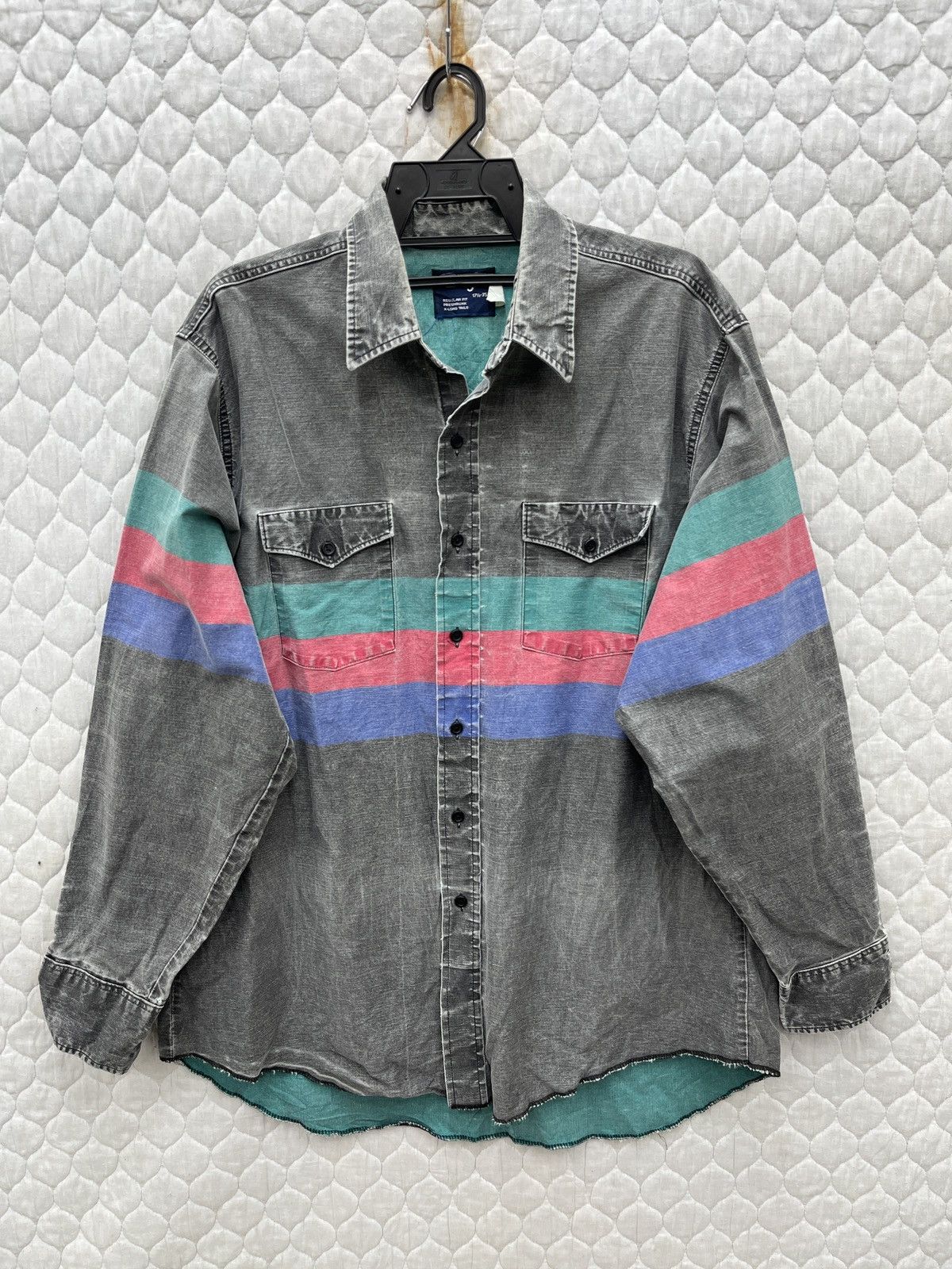Wrangler 🔥🔥🔥ARCHIVE VINTAGE WRANGLER BRUSH POPPER SHIRTS Size US L / EU 52-54 / 3 - 1 Thumbnail