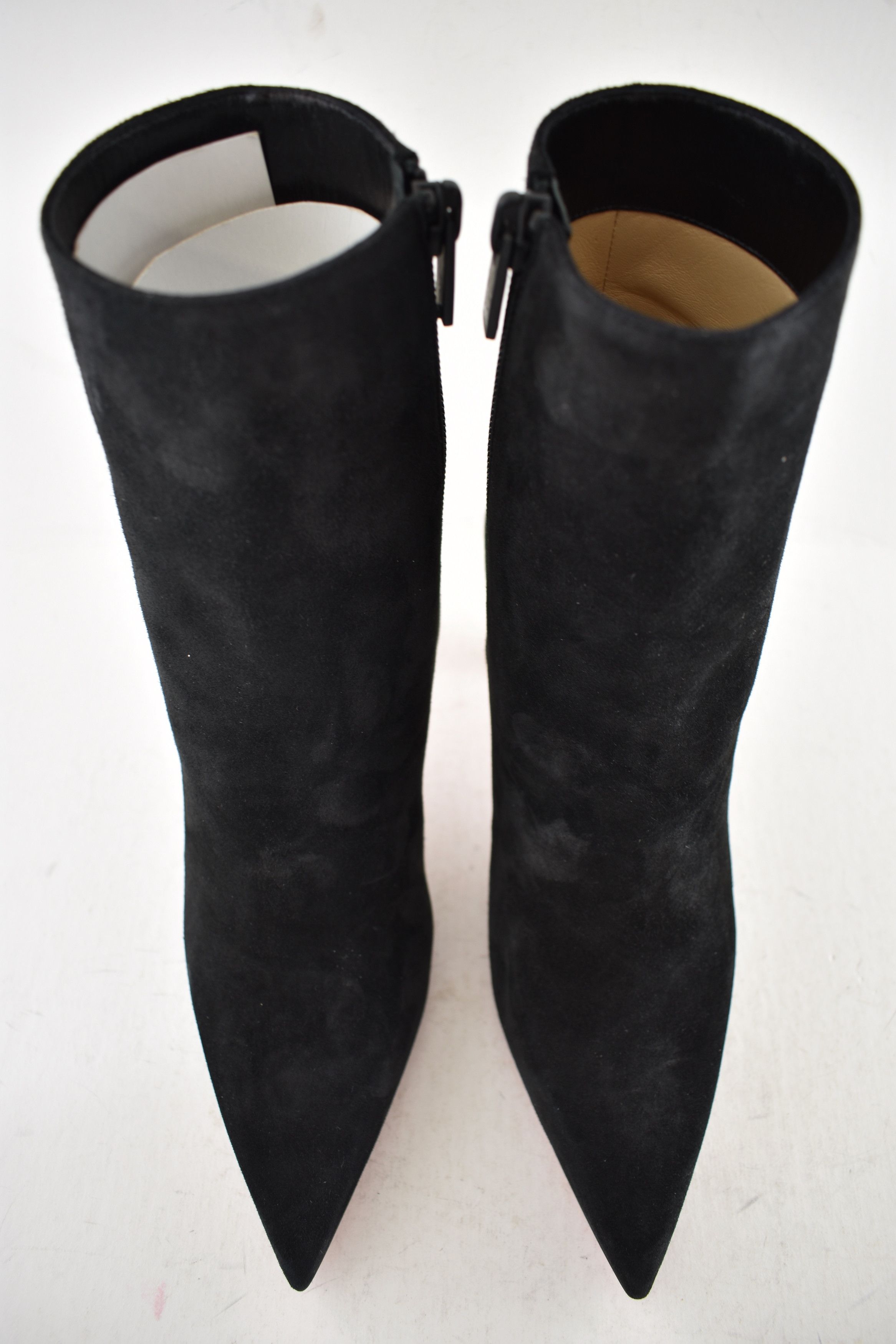 Christian Louboutin Condora Booty 85 Black Suede Pointed Ankle Heel Boot 36.5 Size US 6.5 / IT 36.5 - 8 Thumbnail
