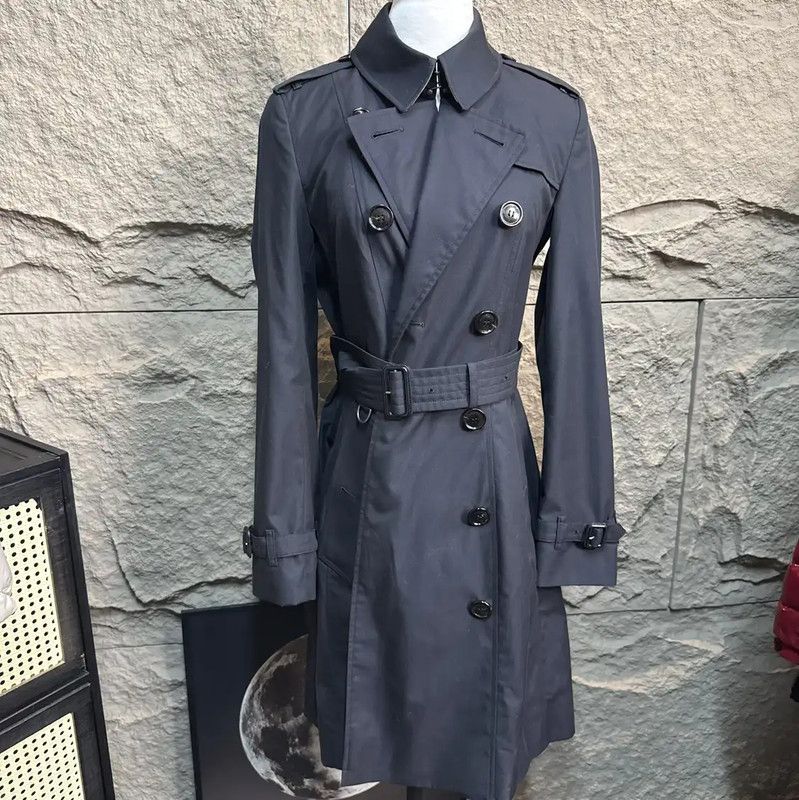 Burberry Burberry Black Women's Trench Coat Size S Size S / US 4 / IT 40 - 1 Thumbnail
