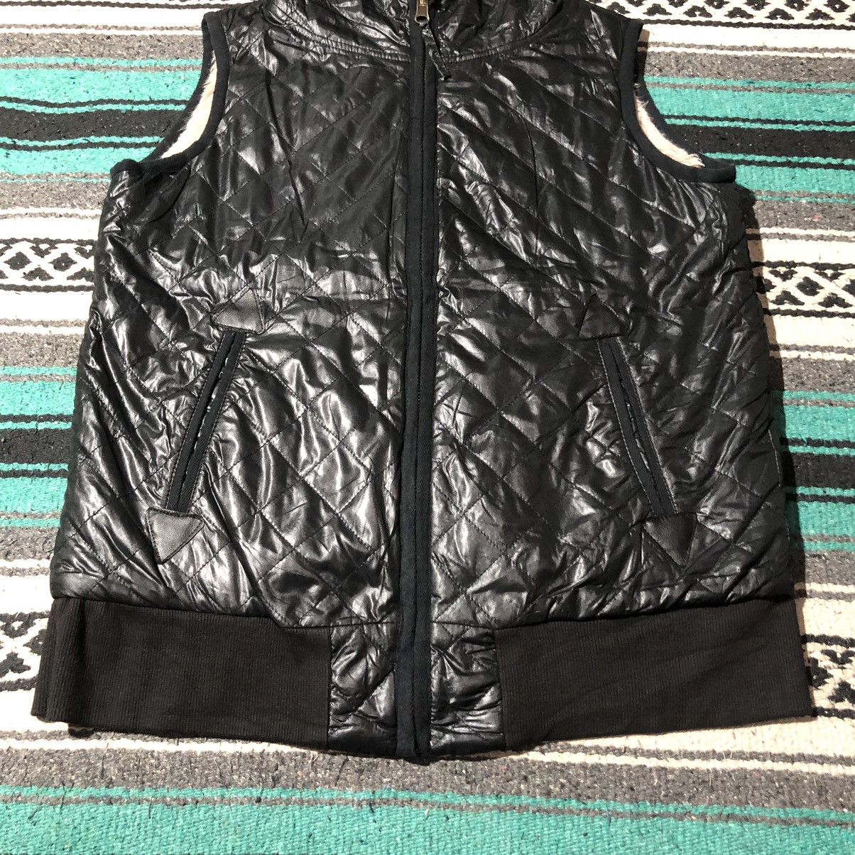 If Six Was Nine Journalier Reversible Puffer Fur Vest Hooded Size US L / EU 52-54 / 3 - 3 Thumbnail