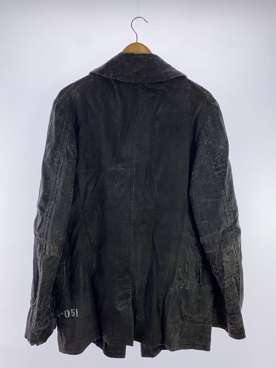 Junya Watanabe AD2003 Distressed Coated Peacoat Jacket Size US M / EU 48-50 / 2 - 2 Thumbnail