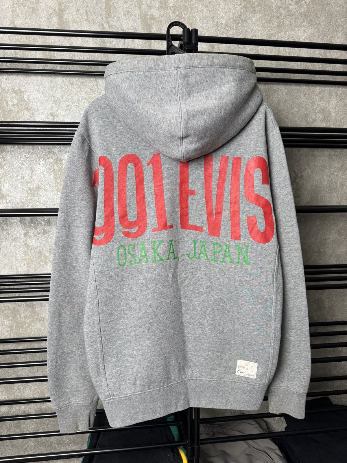 Evisu Rare vintage Zip-Hoodie Evisu Osaka Japan Size US L / EU 52-54 / 3 - 9 Thumbnail