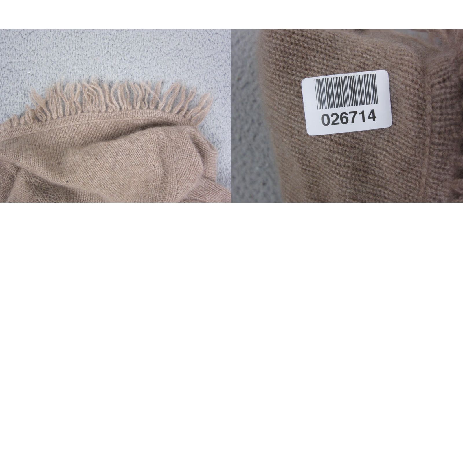 Vintage Fenn Wright Manson Cardigan Womens M Brown 100% Cashmere Open Fringe Knit Long Sleeve Classic Style 90s City Vintage: No Womens Size M / US 6-8 / IT 42-44 - 9 Thumbnail