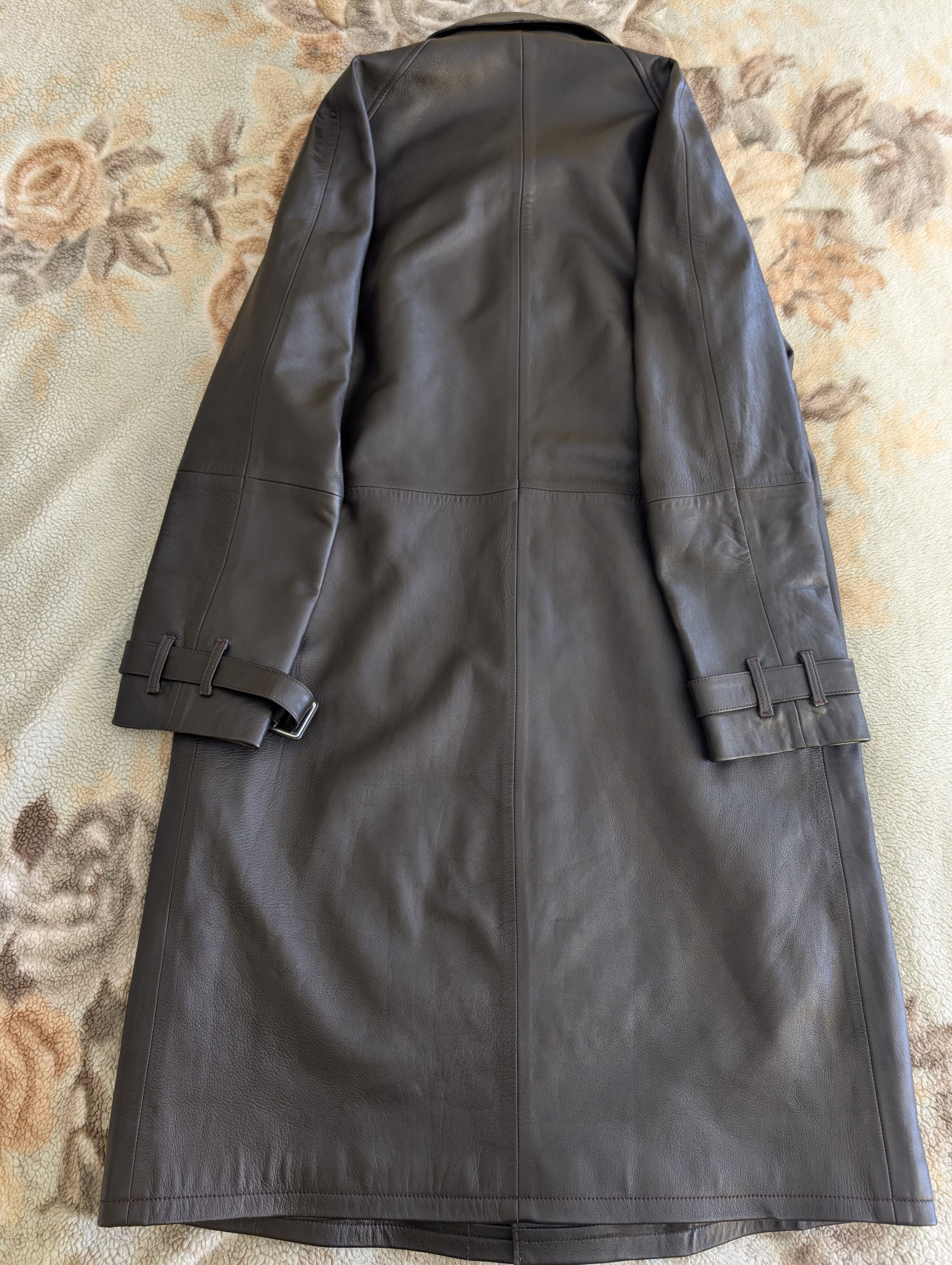 Ernest W. Baker Leather Coat Size US M / EU 48-50 / 2 - 2 Thumbnail
