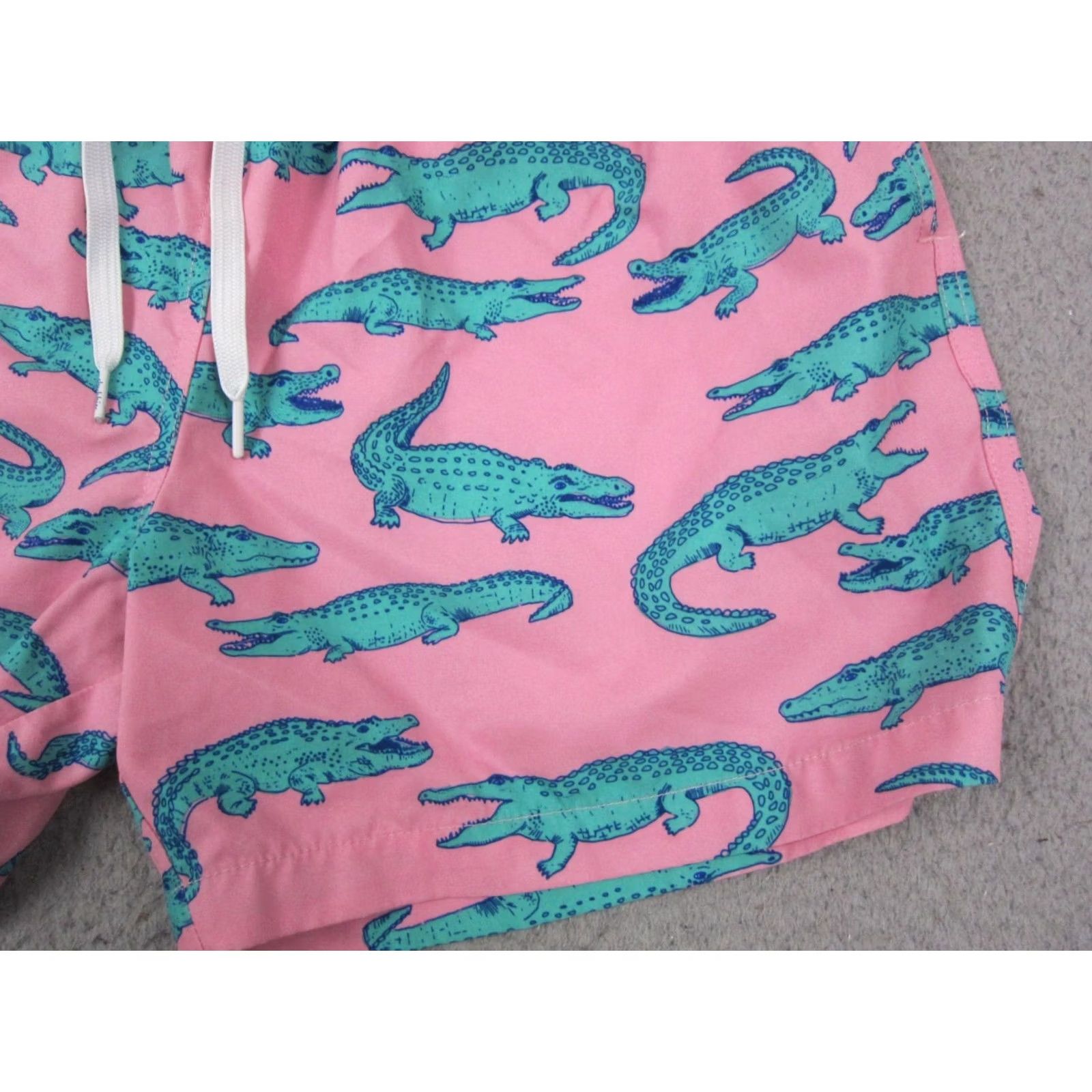 Chubbies Chubbies Pink Glades Alligator Swim Trunks Board Surfing Shorts Mens Small Size US 29 - 2 Thumbnail
