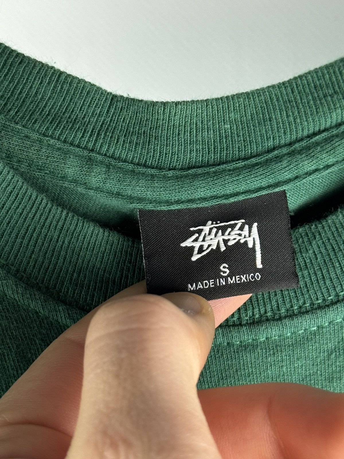 Stussy Stussy Flames 🔥 Heavyweight T-Shirt Dark Green Size US S / EU 44-46 / 1 - 5 Thumbnail