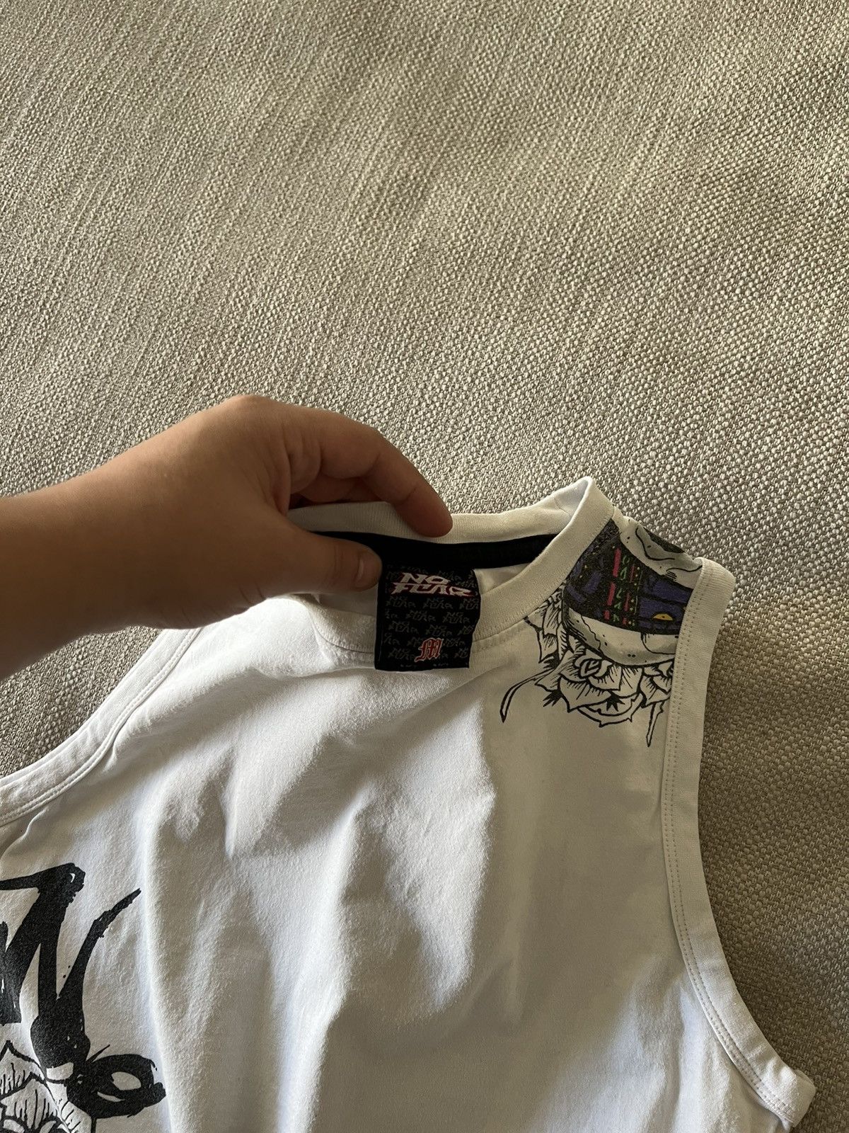 No Fear × Vintage Vintage 💥 Y2K No Fear Tank Top Tee Size US M / EU 48-50 / 2 - 8 Thumbnail
