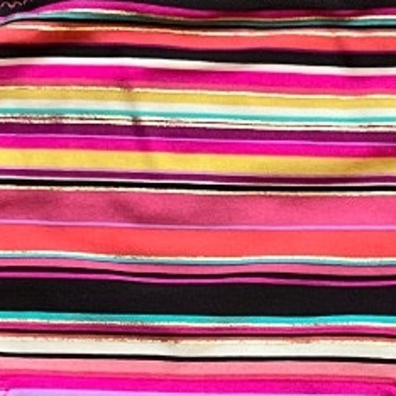 Other Accesorize Striped Brazilian Swim Bikini Bottom, US12 Size ONE SIZE - 9 Thumbnail