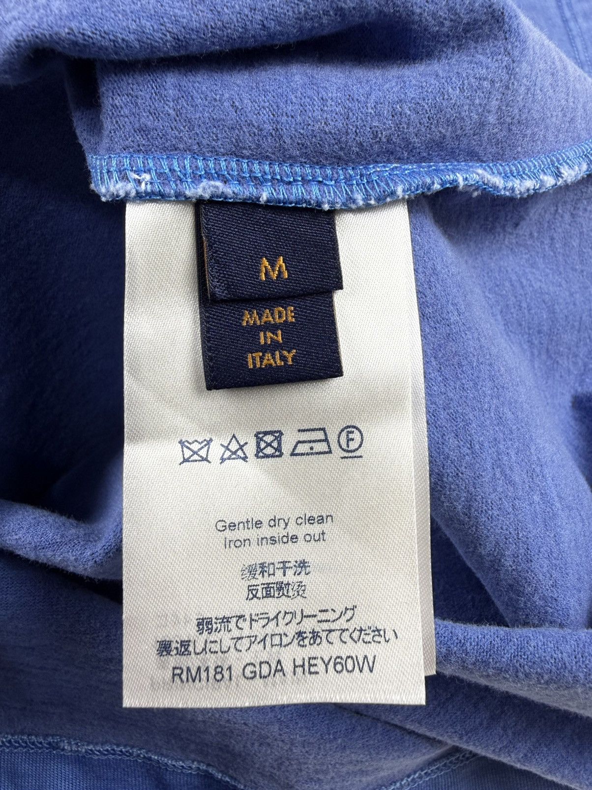 Louis Vuitton Louis Vuitton S/S’18 Oversized Reflective Logo Tee Size US M / EU 48-50 / 2 - 9 Thumbnail