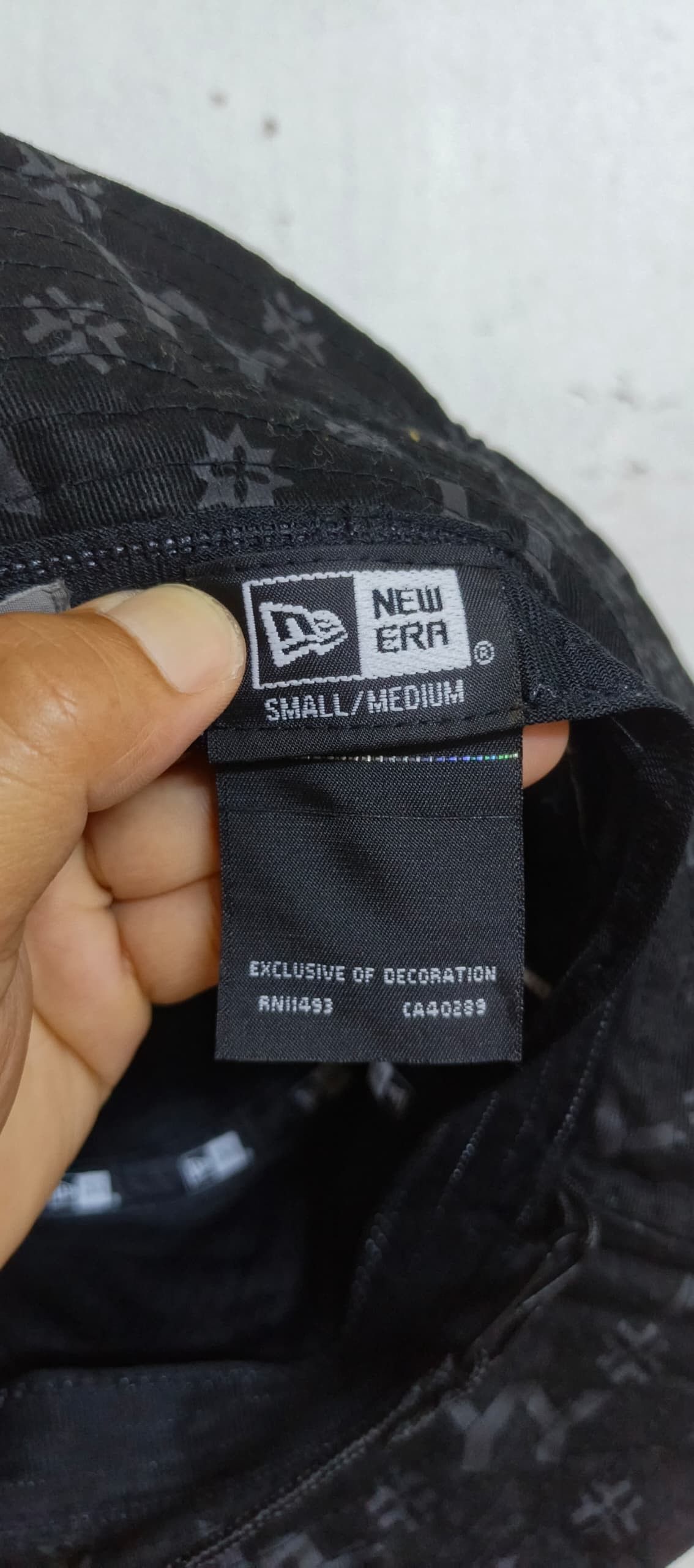 New Era × Yohji Yamamoto NEW ERA X YOHJI YAMAMOTO HAT Size ONE SIZE - 6 Thumbnail