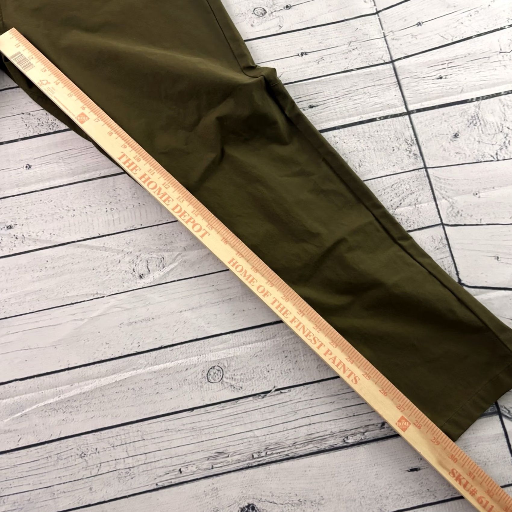 Ten Thousand Ten Thousand Straight Casual Pants Men's 36x30 Green TanStraight Pants Mens 36 Inseam 30 Green Tan Casual Pants Ten Thousand Pants Mens 36 Green Tan Size US 36 / EU 52 - 4 Thumbnail