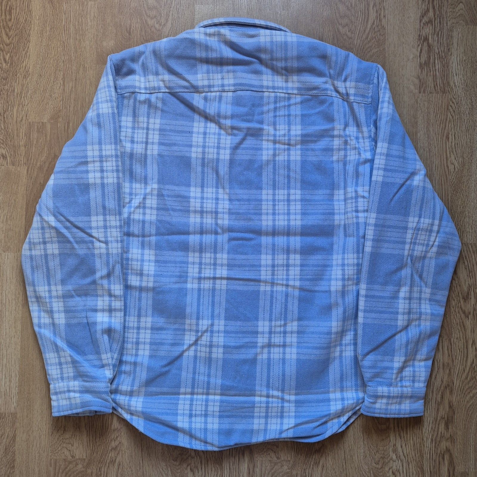 Palace Palace Check Insulated Check Shirt Faint Blue Large New FW24 Size US L / EU 52-54 / 3 - 3 Thumbnail