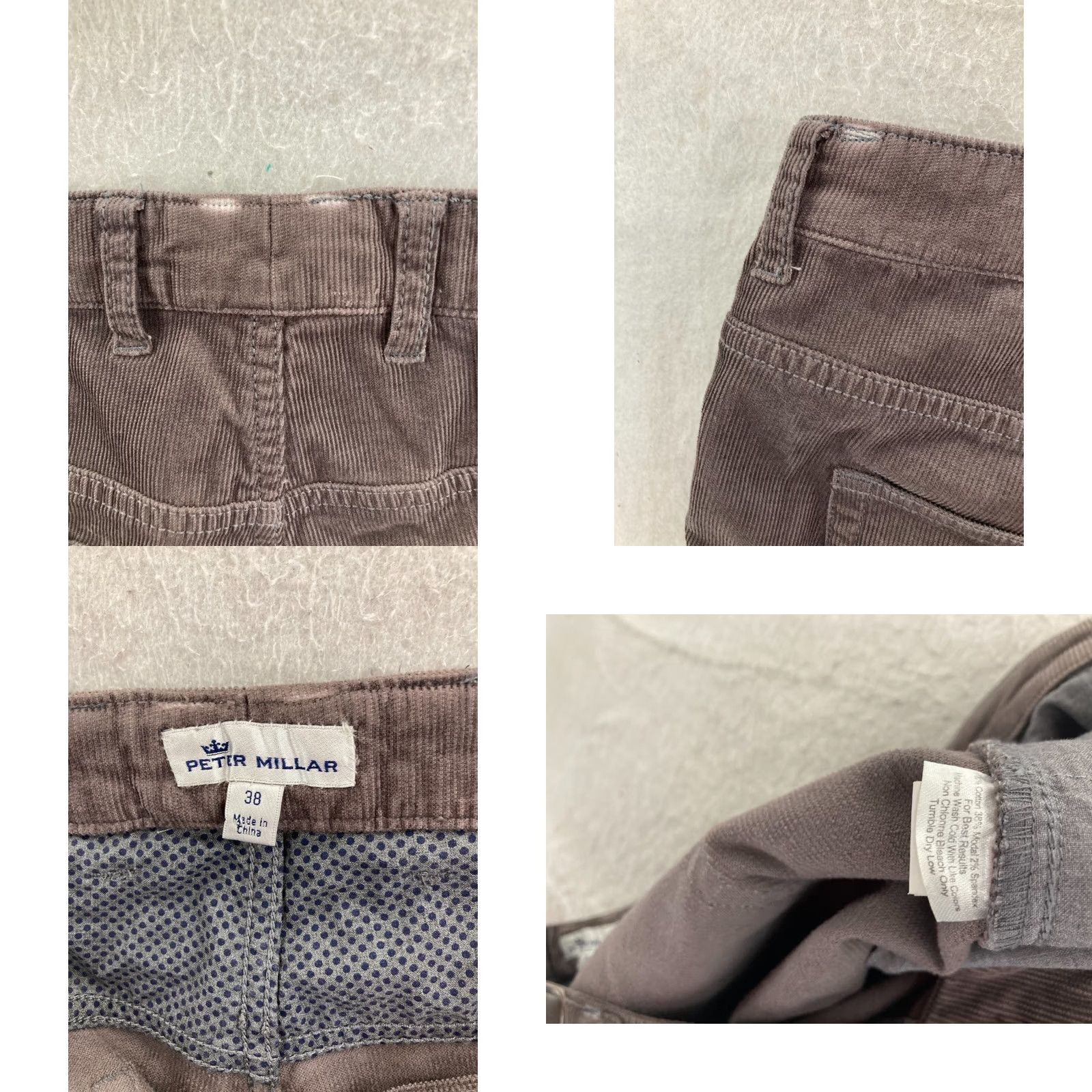 Peter Millar Peter Millar Pants Mens 38 Corduroy Pants Size US 38 / EU 54 - 8 Thumbnail