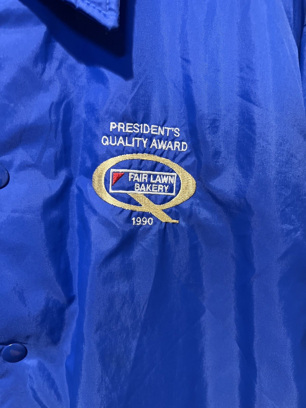 Vintage Vintage Royal Blue Coaches Jacket XL Size US XL / EU 56 / 4 - 3 Thumbnail