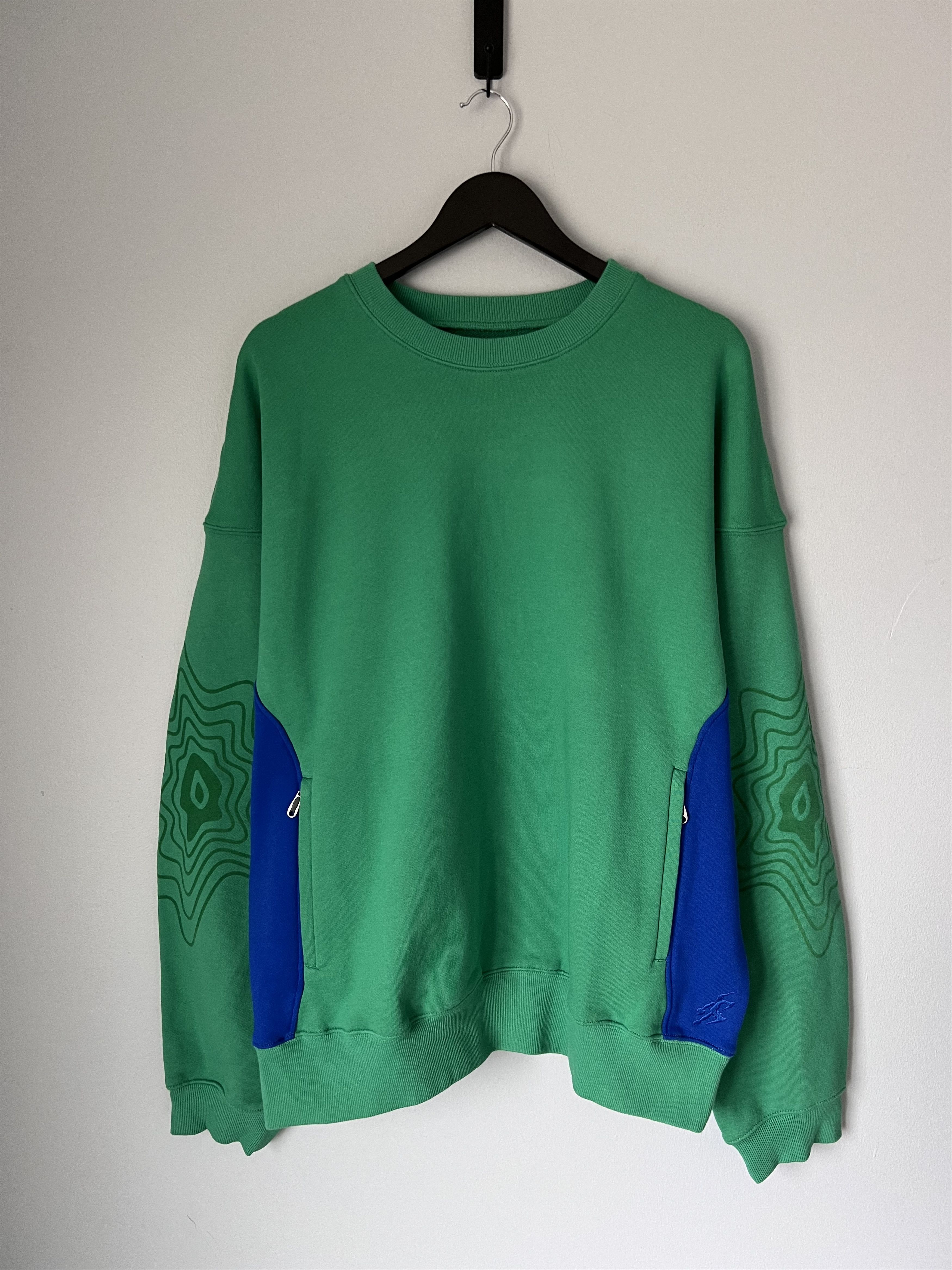 Asics × Kiko Kostadinov Asics Novalis Bixance Sweatshirt in Green Size US L / EU 52-54 / 3 - 1 Thumbnail