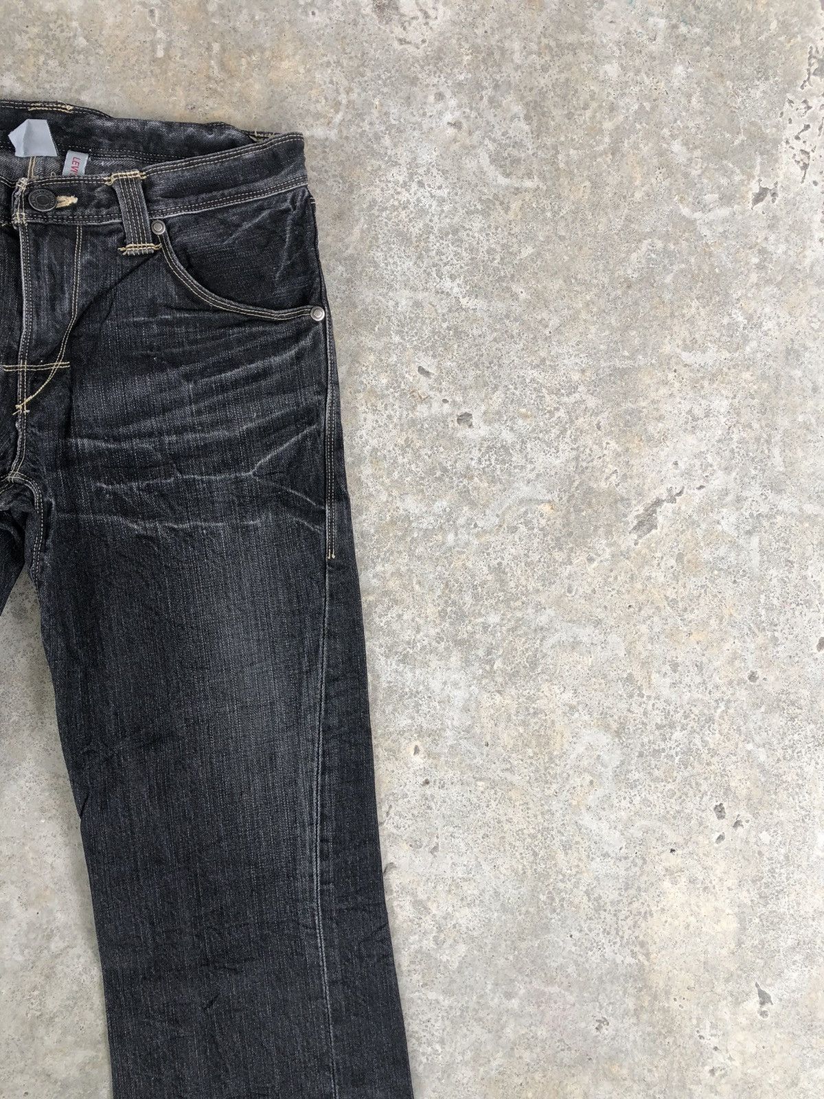 Levi's Y2k Levi’s Engineered Flared Jeans Distressed Size US 31 - 5 Thumbnail